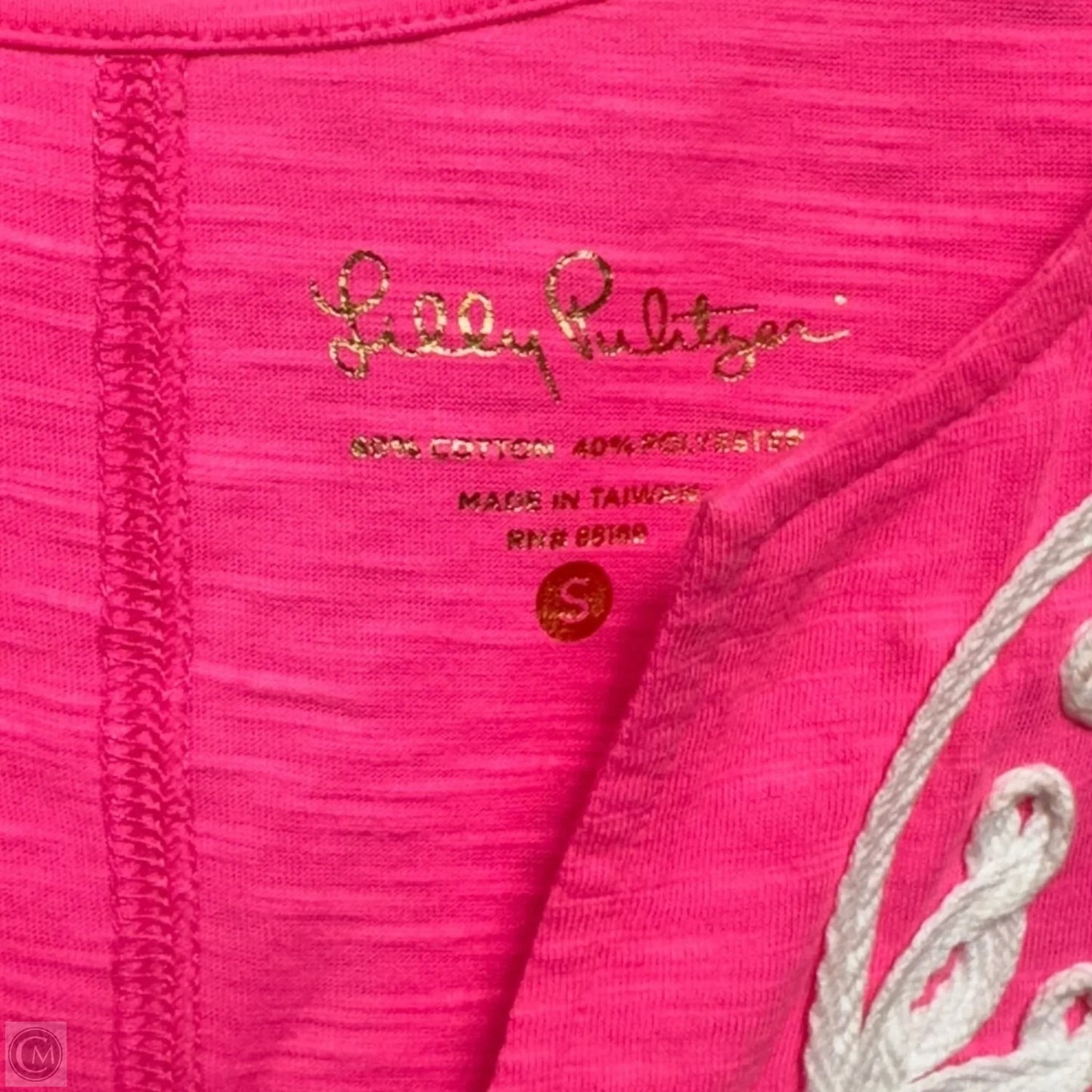 Brewster T Shirt Dress By Lilly Pulitzer In Bright Pink, Size: Small