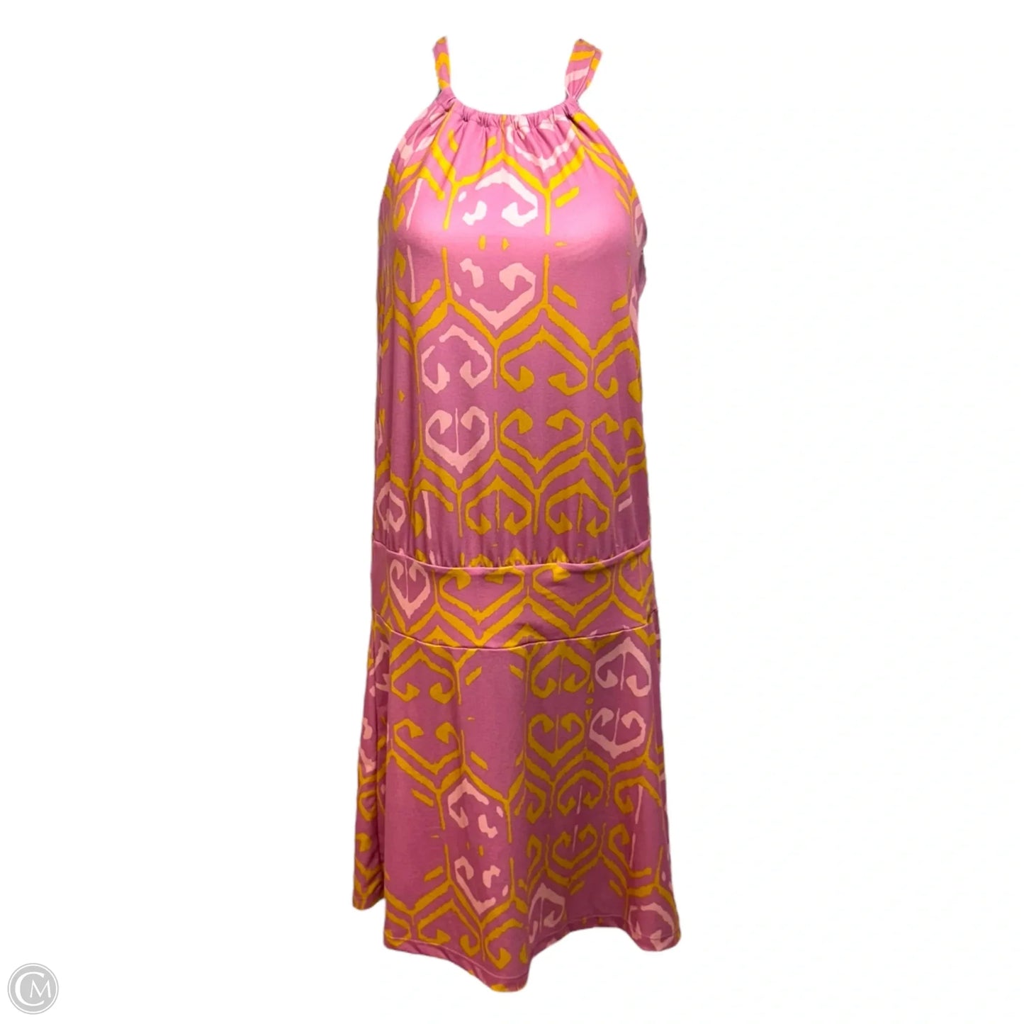 Montezuma Athletic Dress By Prana In Pink & Yellow, Size: S