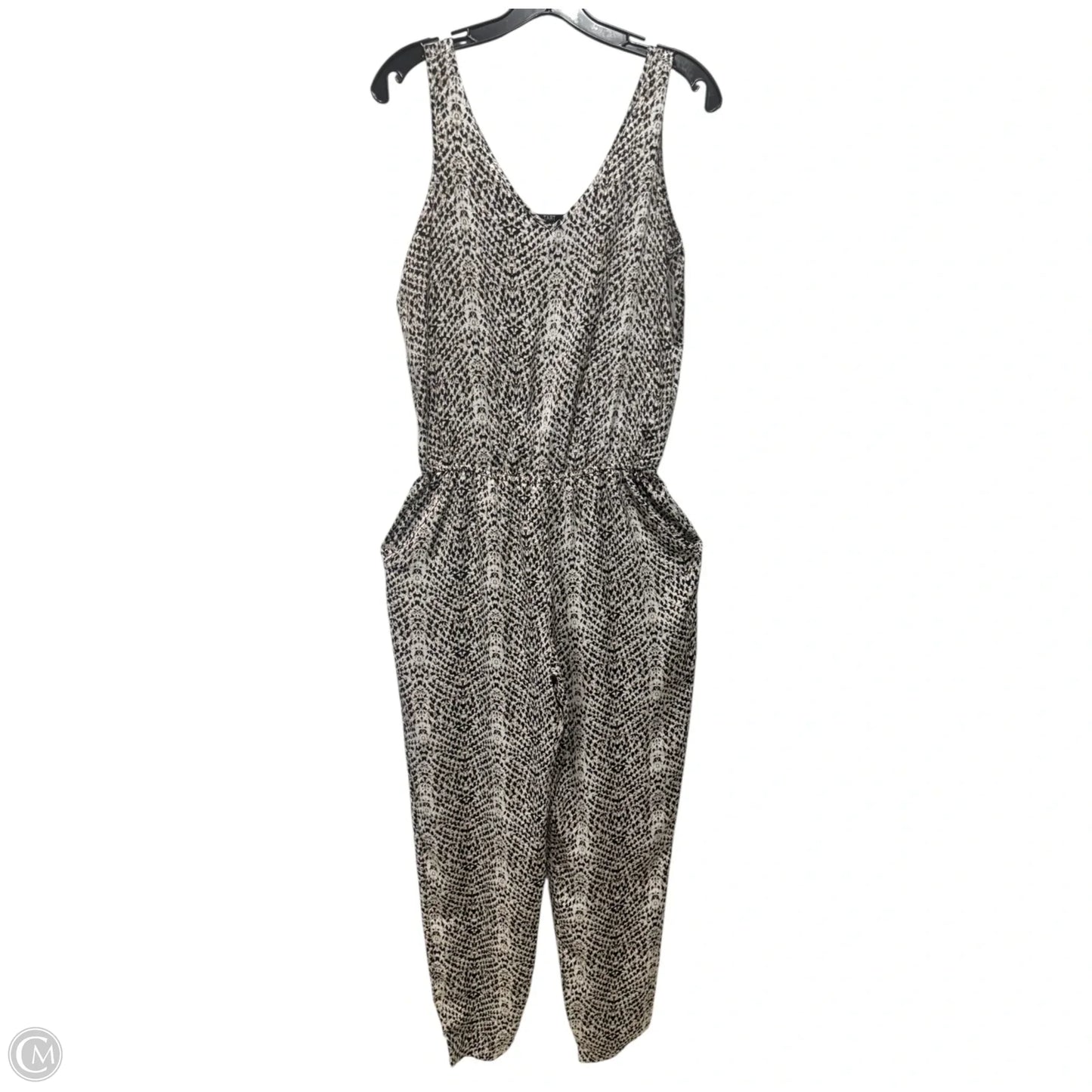 Snakeskin Romper By Tart In Black & Brown, Size: S