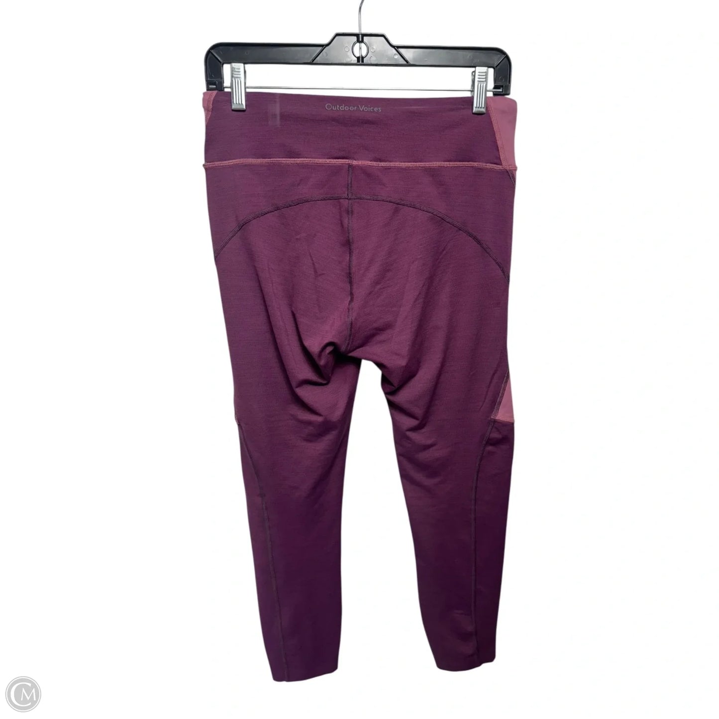 Athletic Leggings By Outdoor Voices In Mauve, Size: L