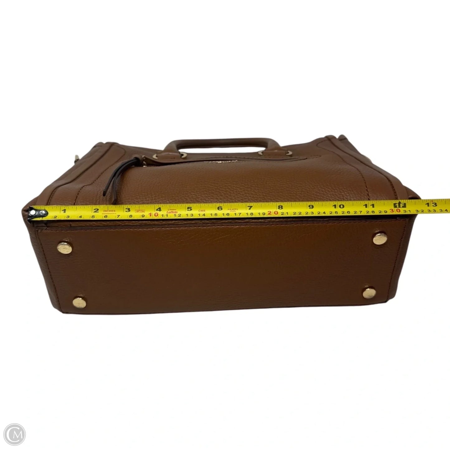 Carine Satchel Handbag Leather By Michael By Michael Kors, Size: Medium