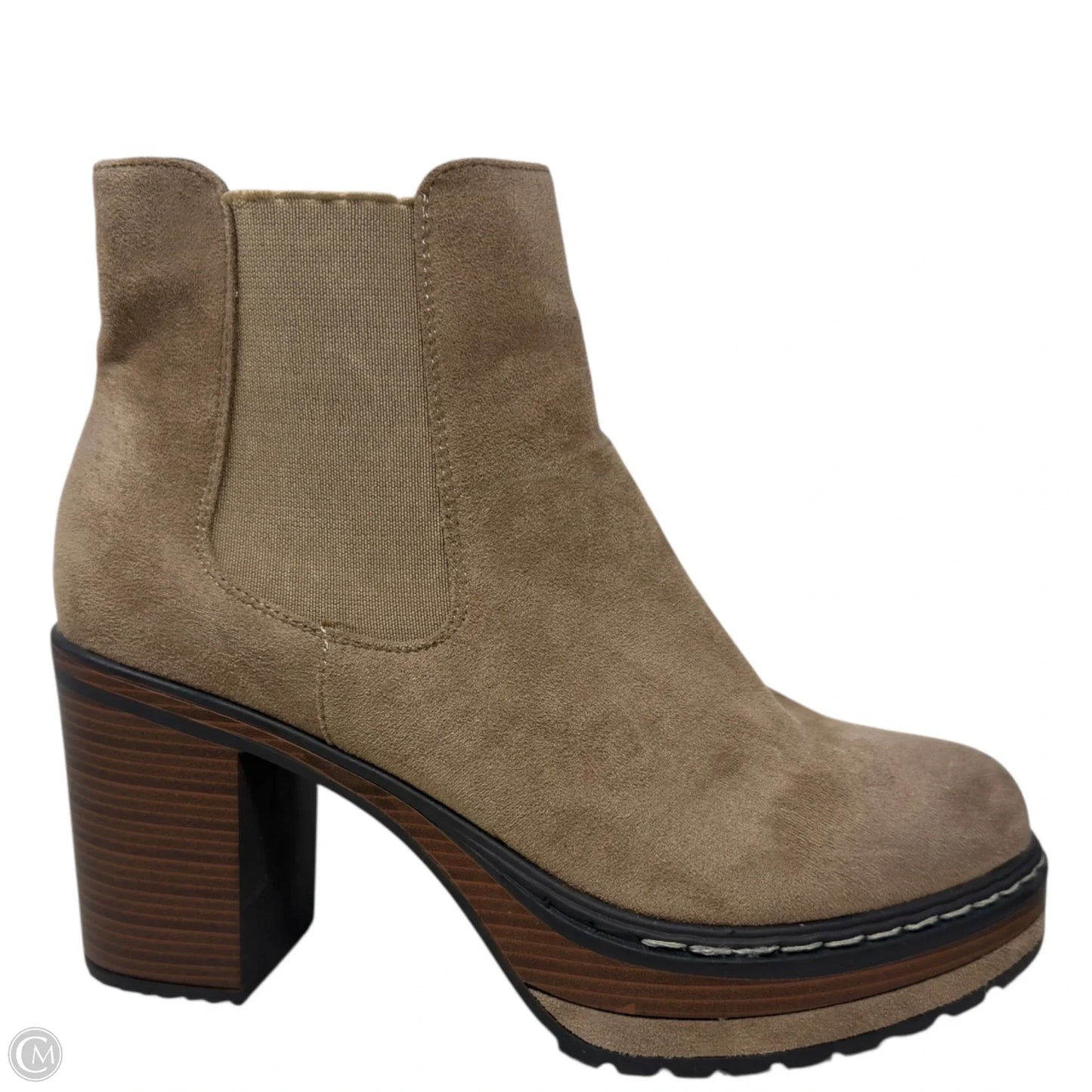 Sonata Boots By Pierre Dumas In Taupe, Size: 8