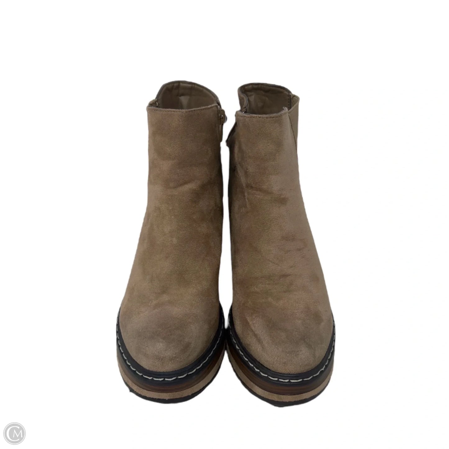 Sonata Boots By Pierre Dumas In Taupe, Size: 8
