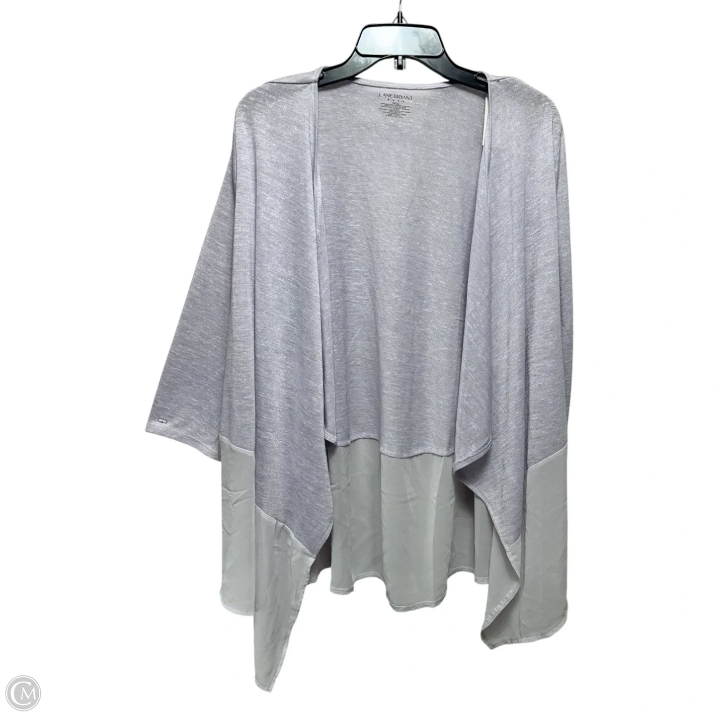 Sweater Cardigan By Lane Bryant In Purple, Size: 14