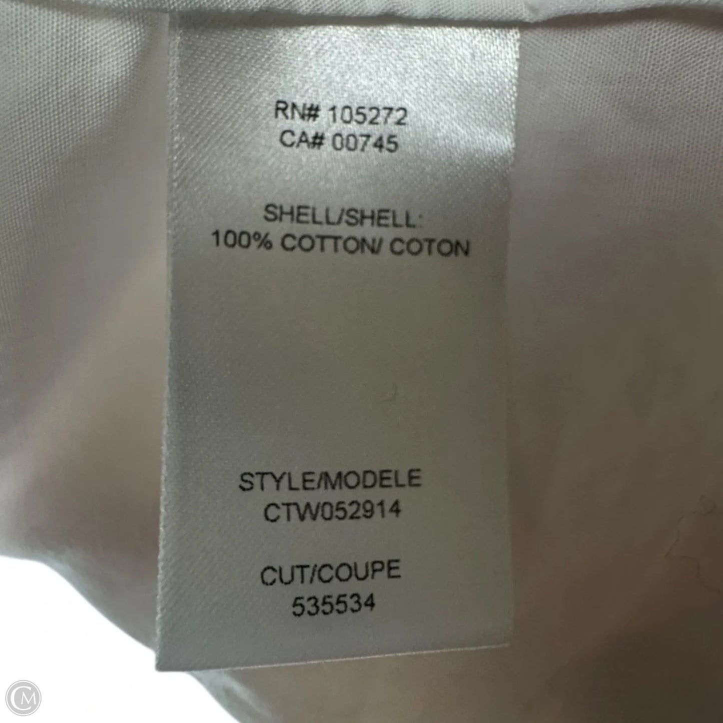 Pintuck Pleated Button-Down Shirtdress By Halston Heritage In White, Size: 4