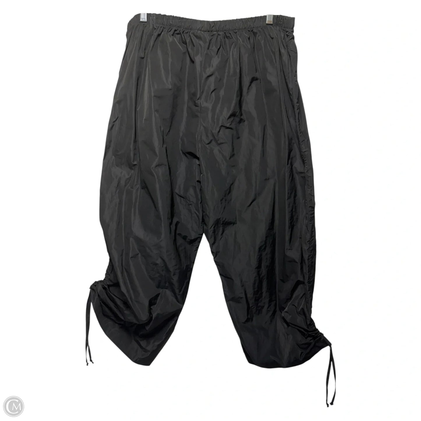 Side Ruched Pant By Bryn Walker In Black, Size: Xl