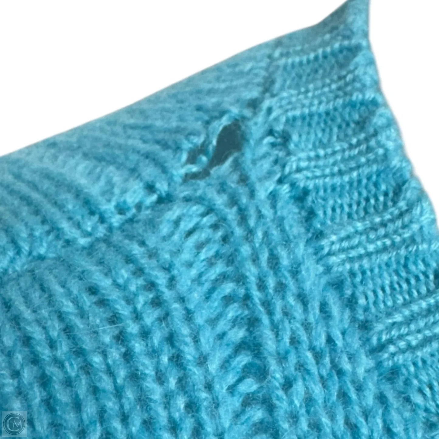 Sweater Cashmere By McCulley’s In Blue, Size: Xl