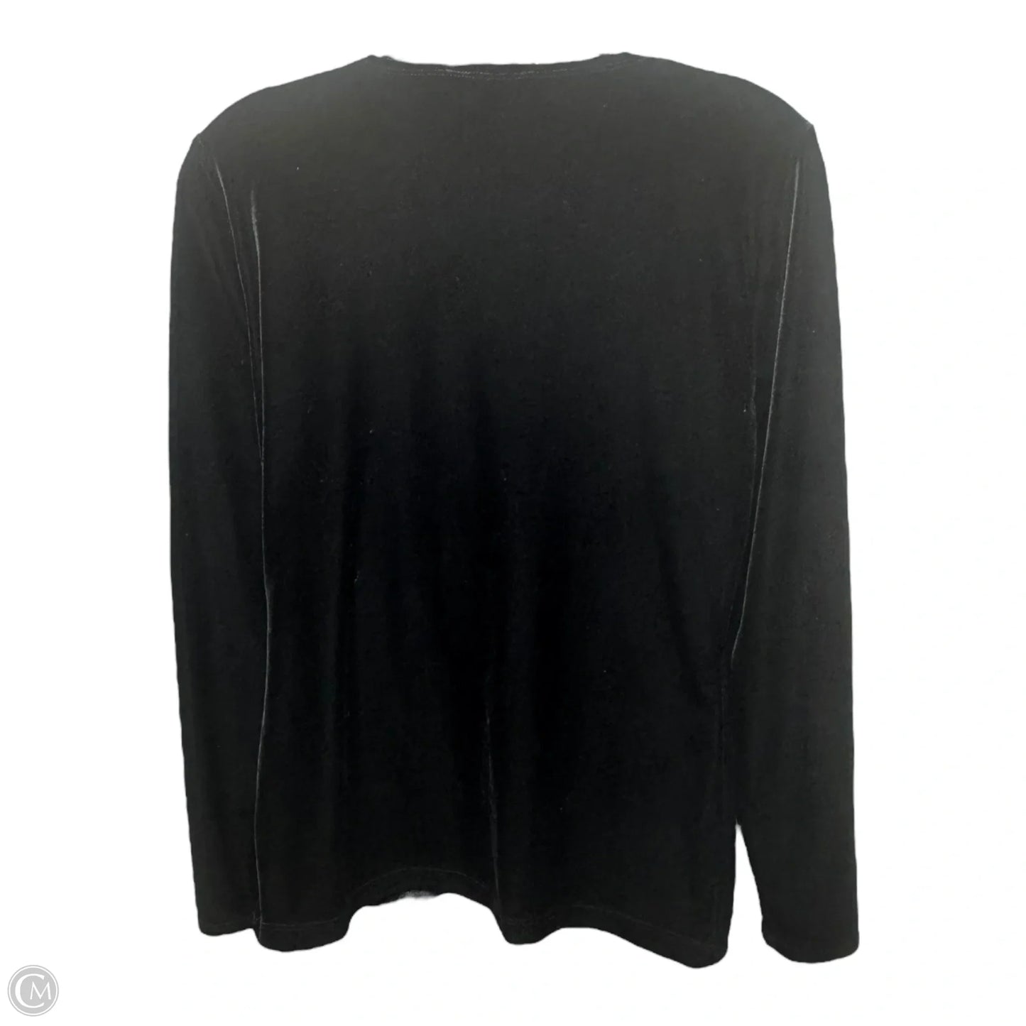 Top Long Sleeve By J. Crew In Black, Size: M