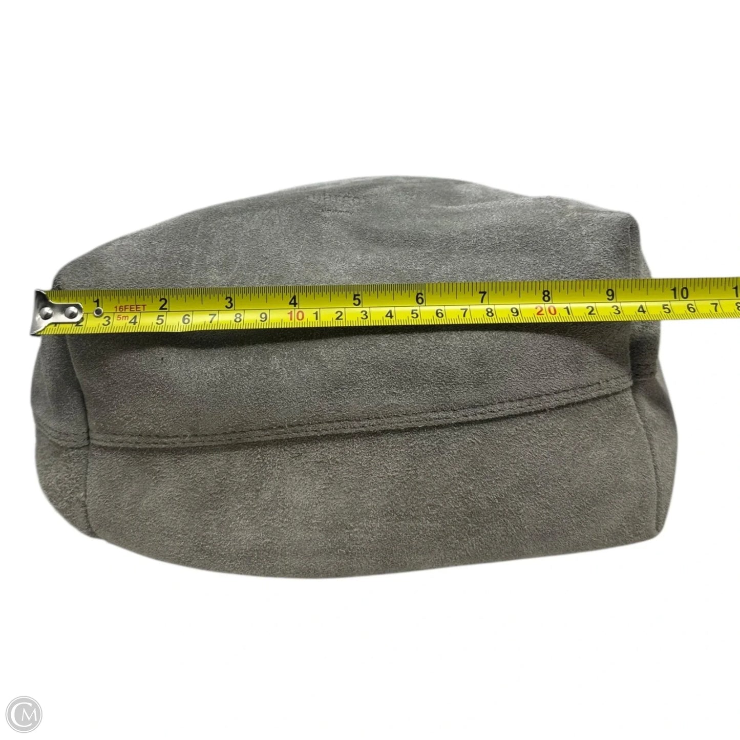 Big Suede Hobo Handbag Leather By Margot, Size: Large