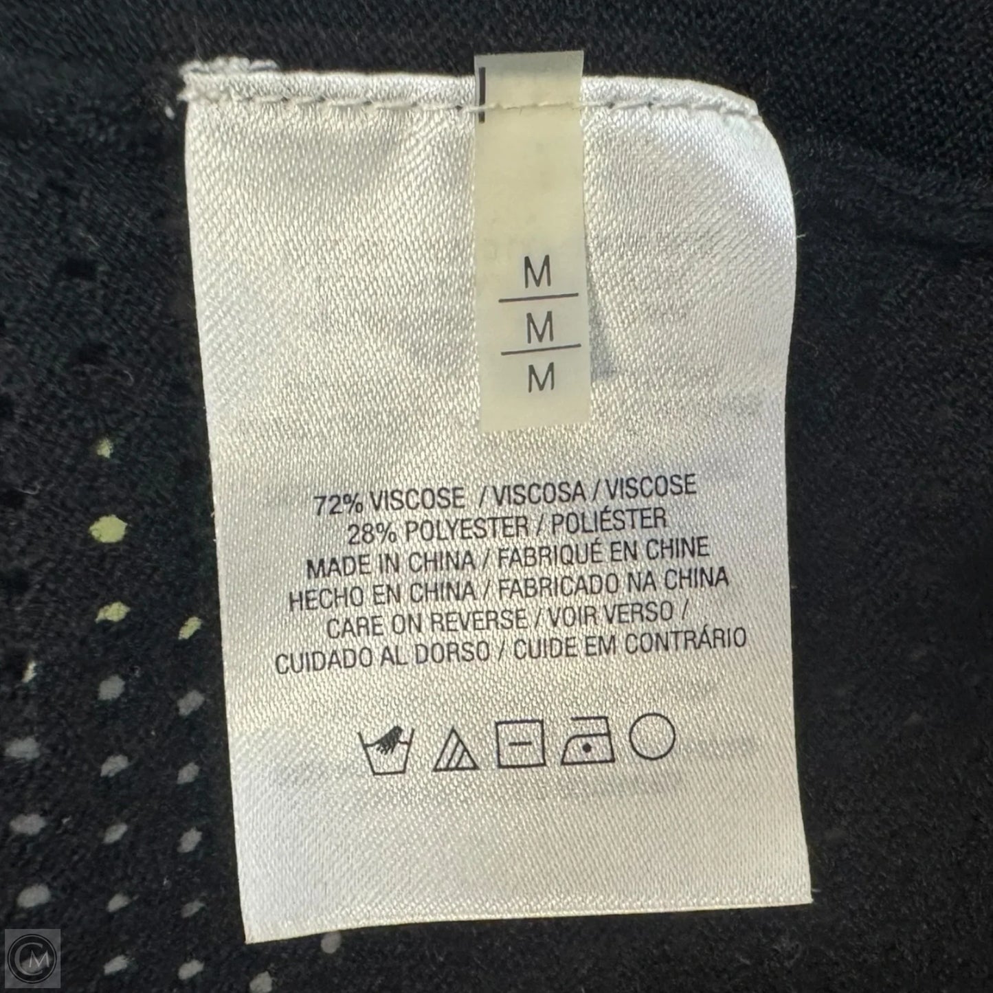 Sweater Cardigan By Tahari In Black, Size: M