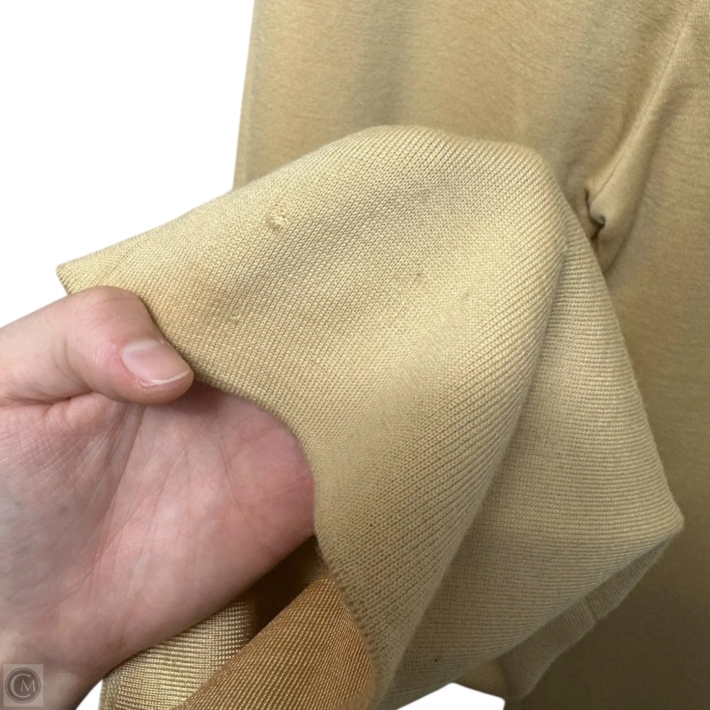 Knit Pants Designer By Escada In Tan, Size: M