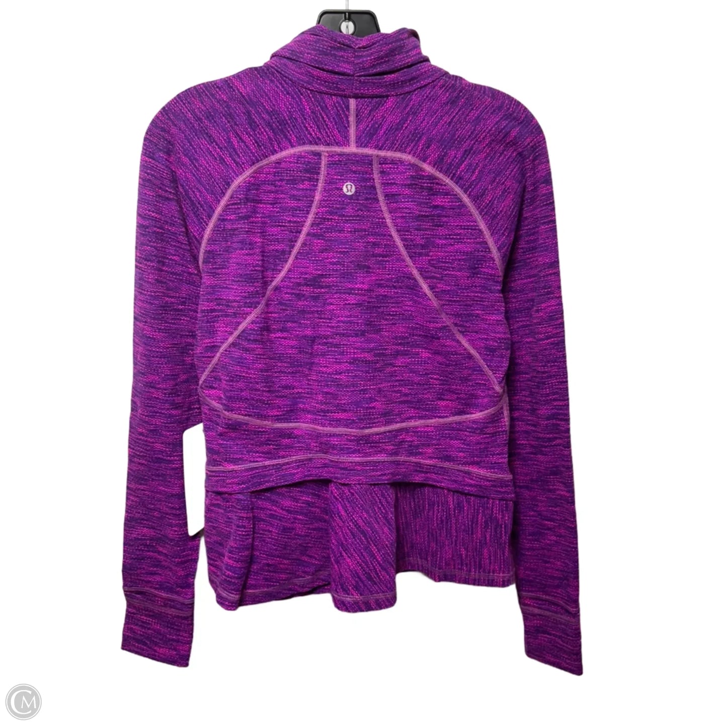 Hustle In Your Bustle Athletic Jacket By Lululemon In Purple, Size: 10