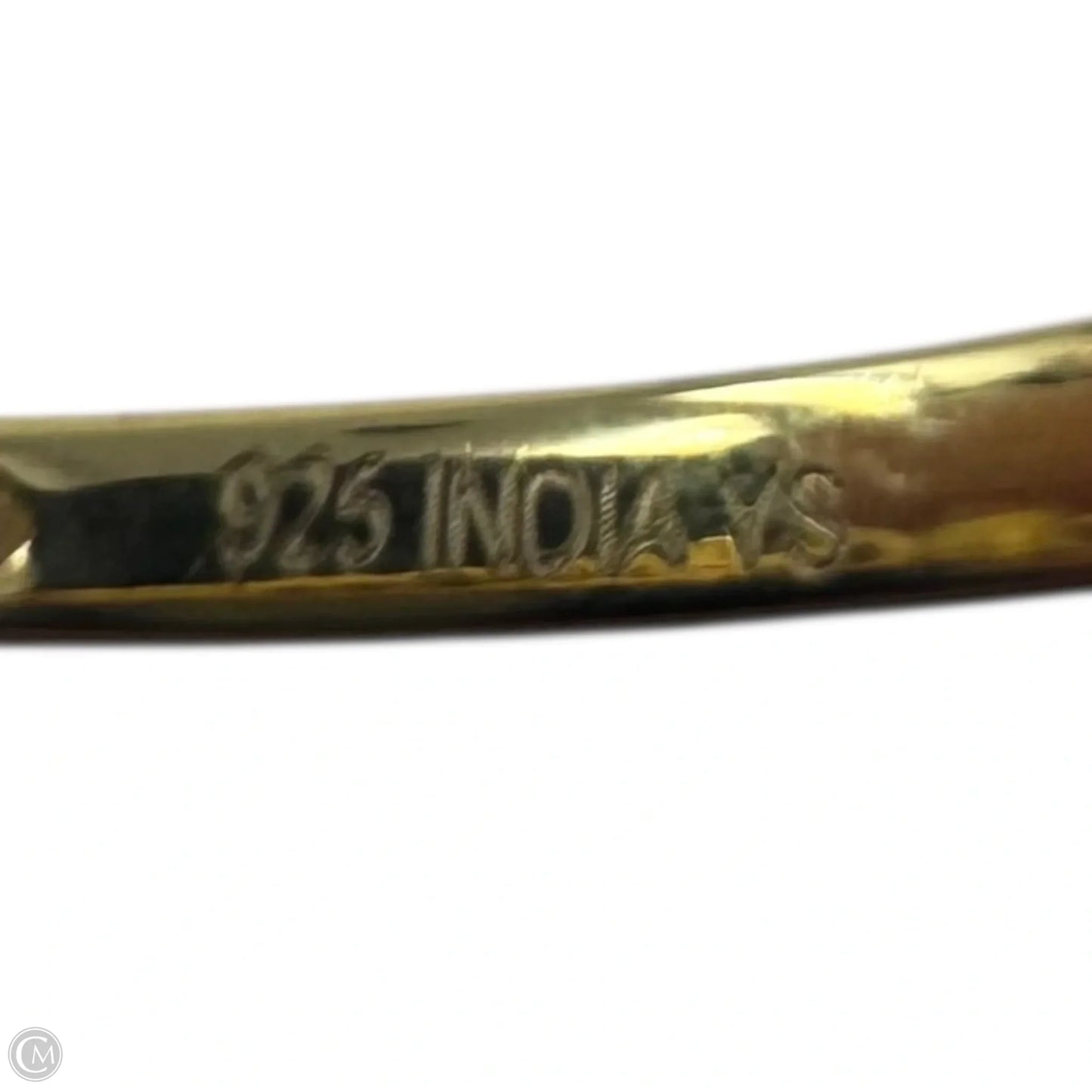 Pearl Chain Ring Sterling Silver, Size: 8