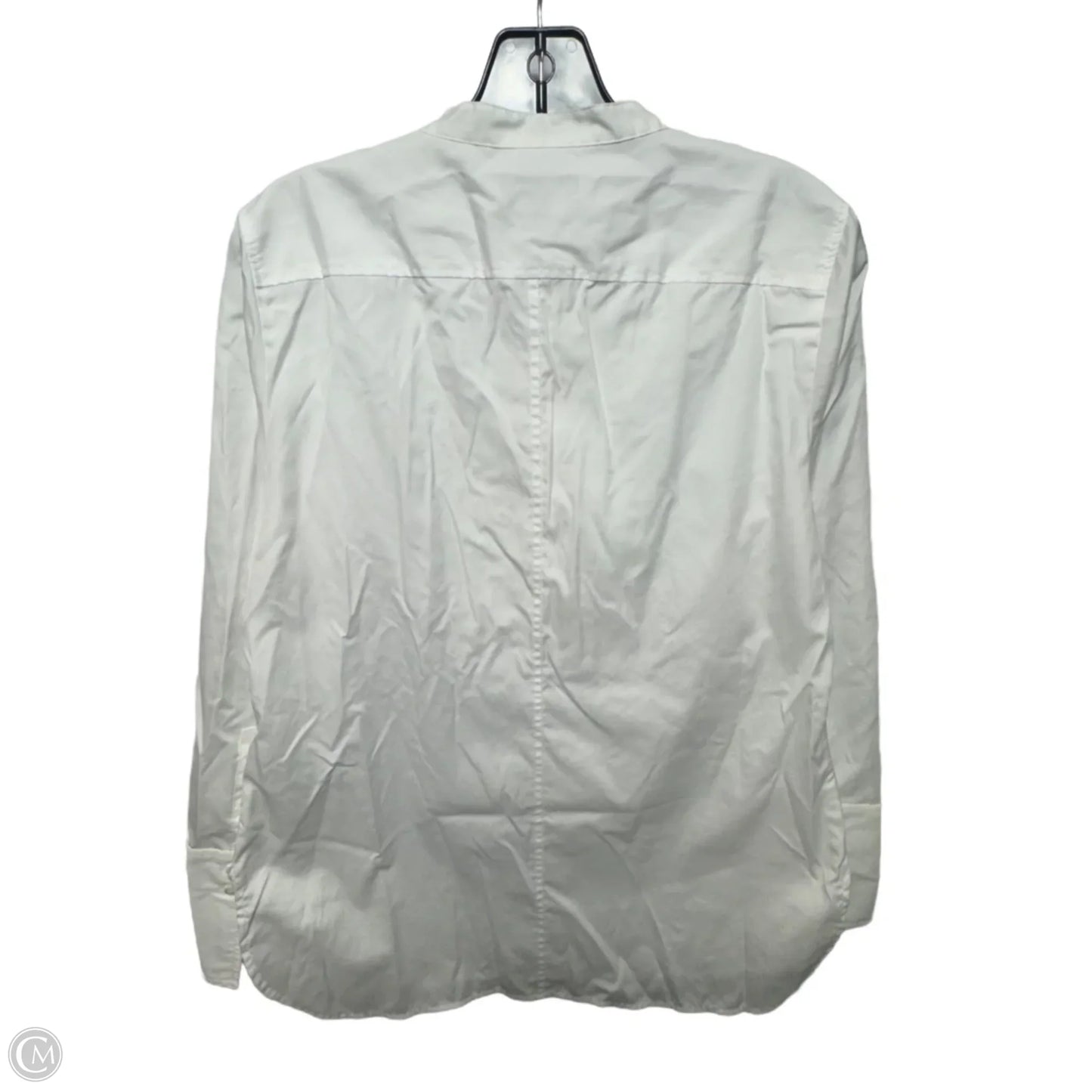 Top Long Sleeve Basic By J. Crew In White, Size: 10