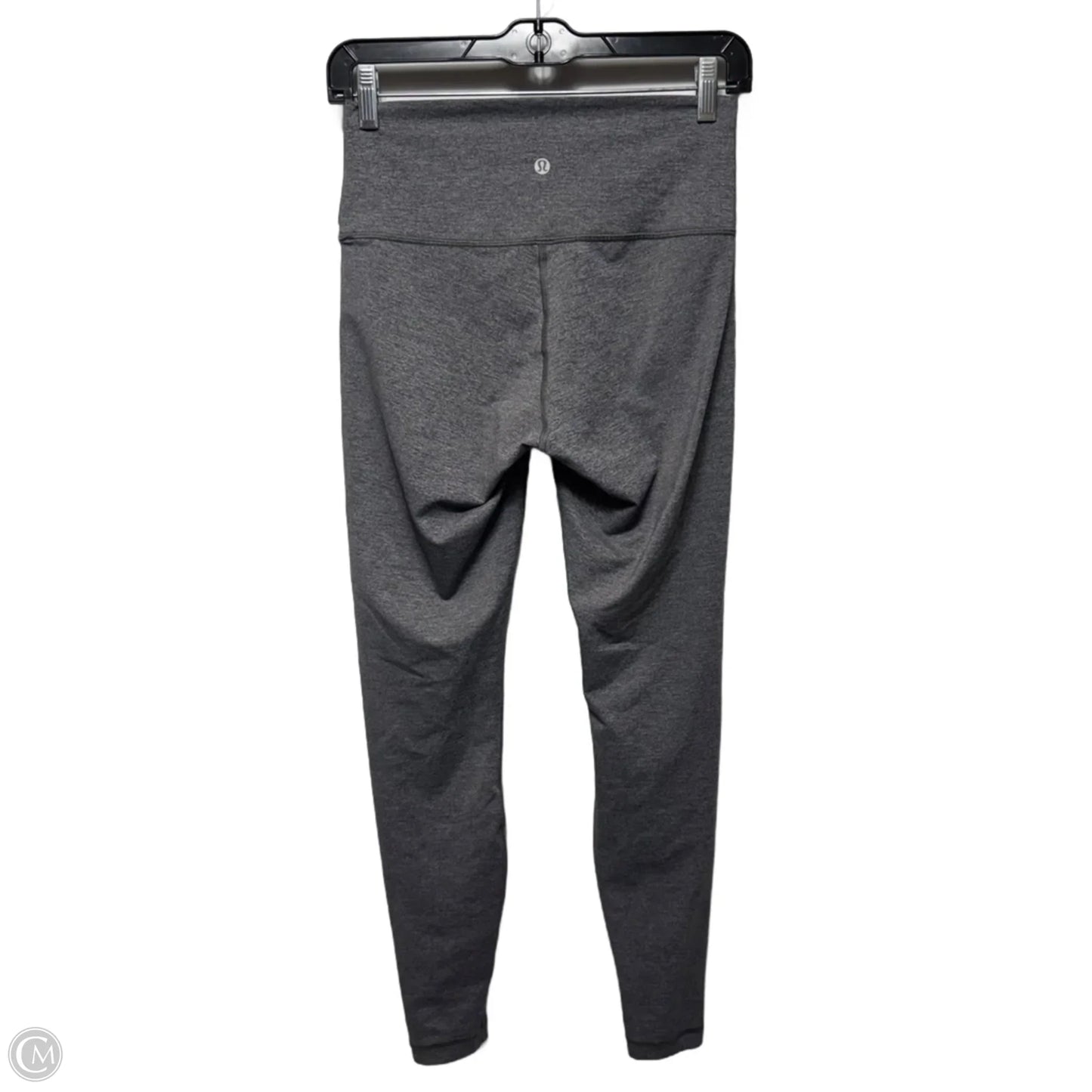 Athletic Leggings By Lululemon In Grey, Size: 8