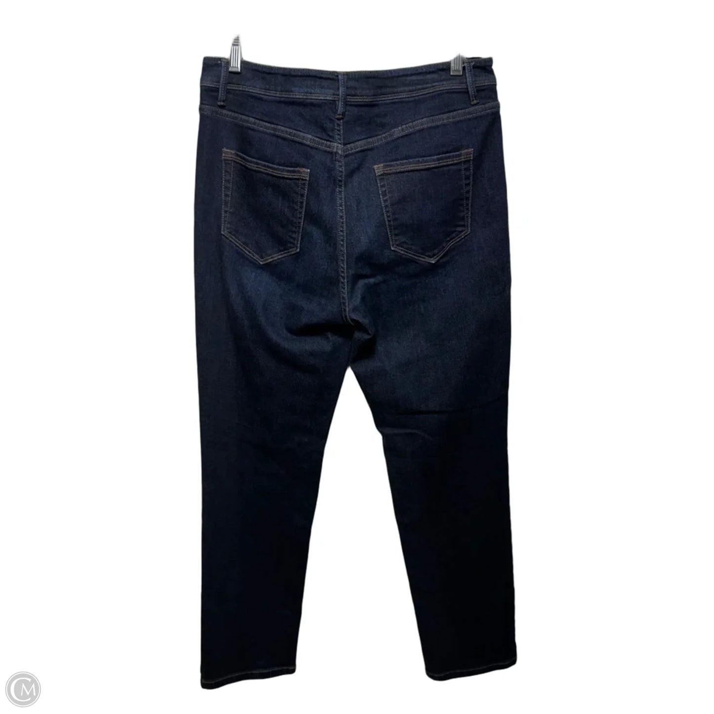 High Rise Straight Leg Jeans By J. Jill In Blue Denim, Size: 10
