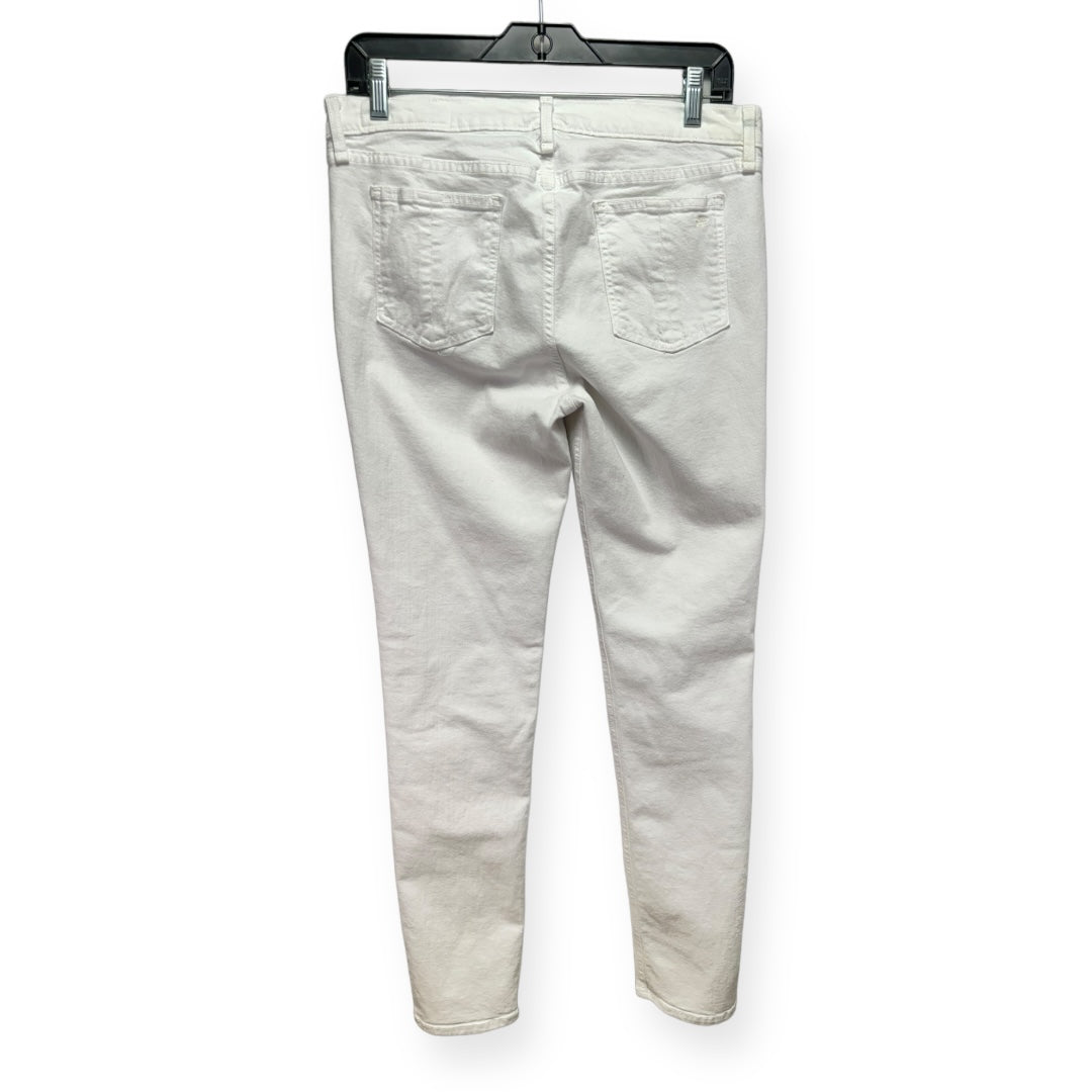 Cate Skinny Jeans Designer Rag & Bones Jeans In White, Size 14/32