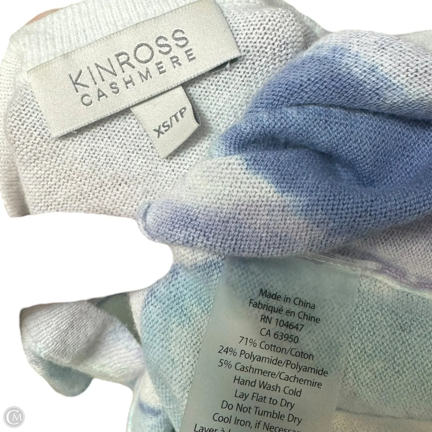 Sweater By Kinross In Multi-colored, Size: Xs