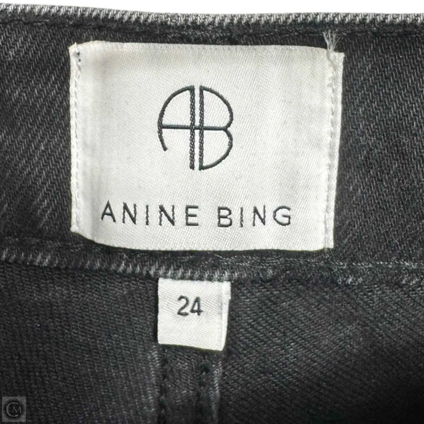 Beck Jeans By Anine Bing In Black Denim, Size: 0