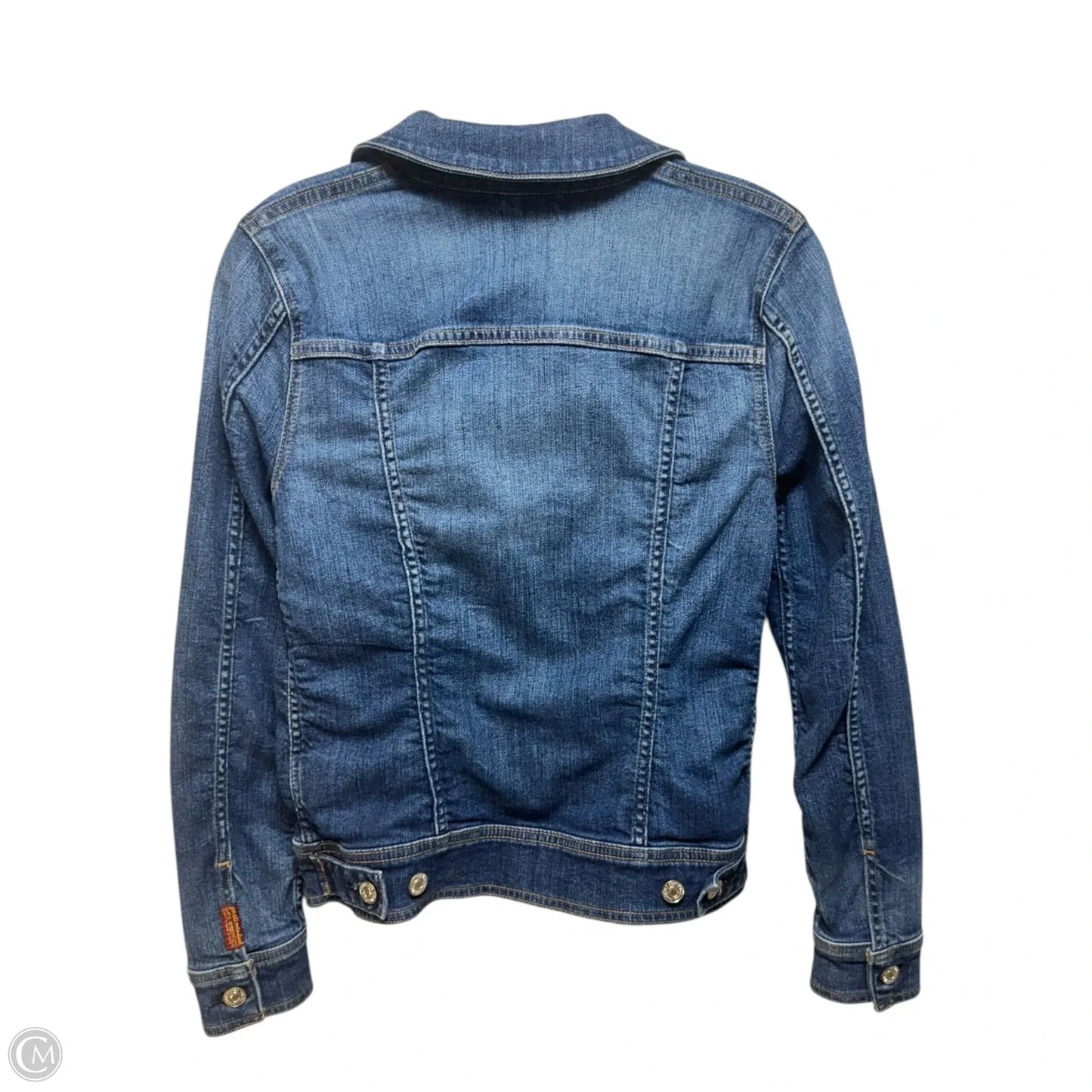 Jacket Denim By 7 For All Mankind In Blue Denim, Size: Xs