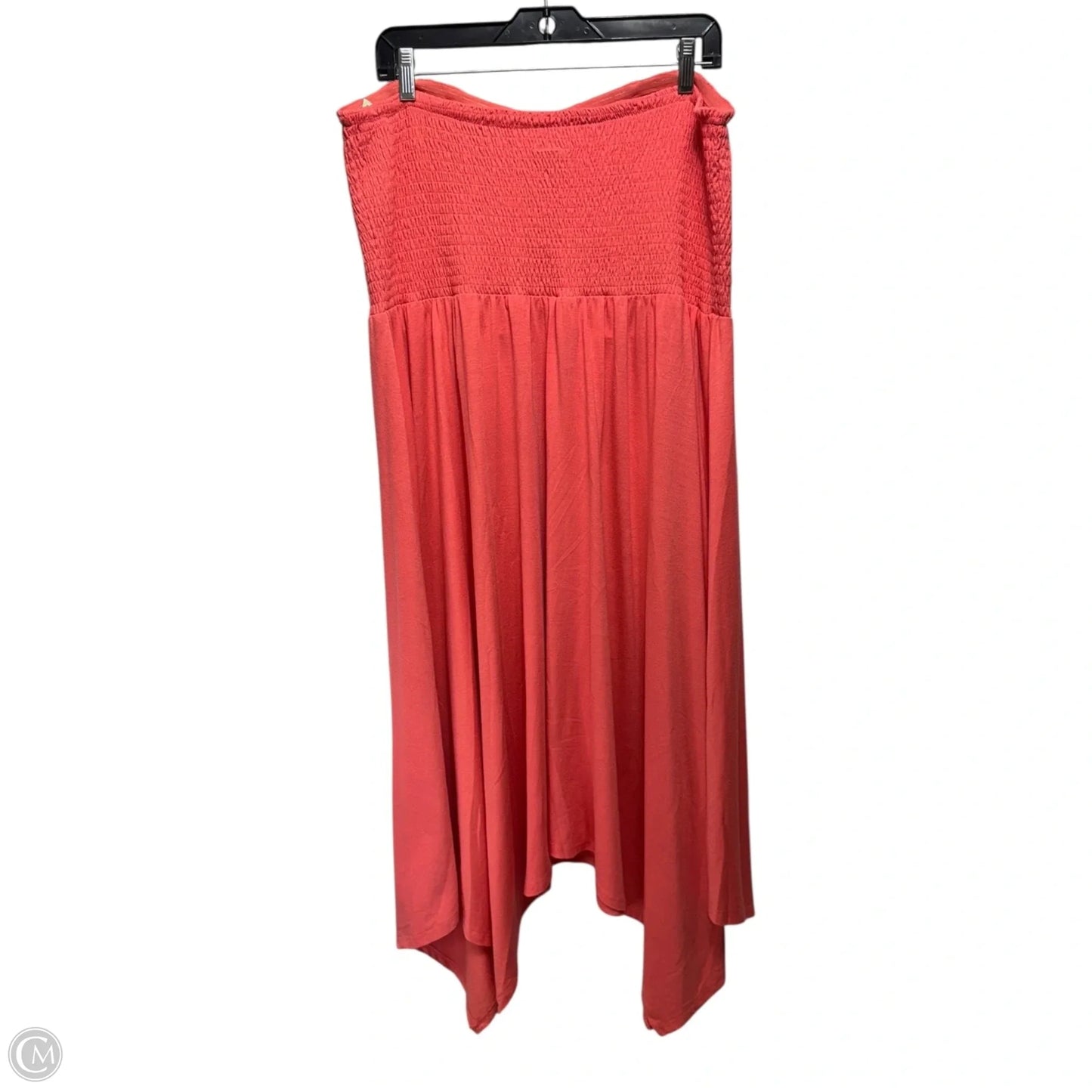 Dress Casual Midi By Torrid In Coral, Size: 3x