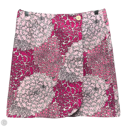 Chandler Wrap Skirt Designer By Lilly Pulitzer In Pink, Size: 4