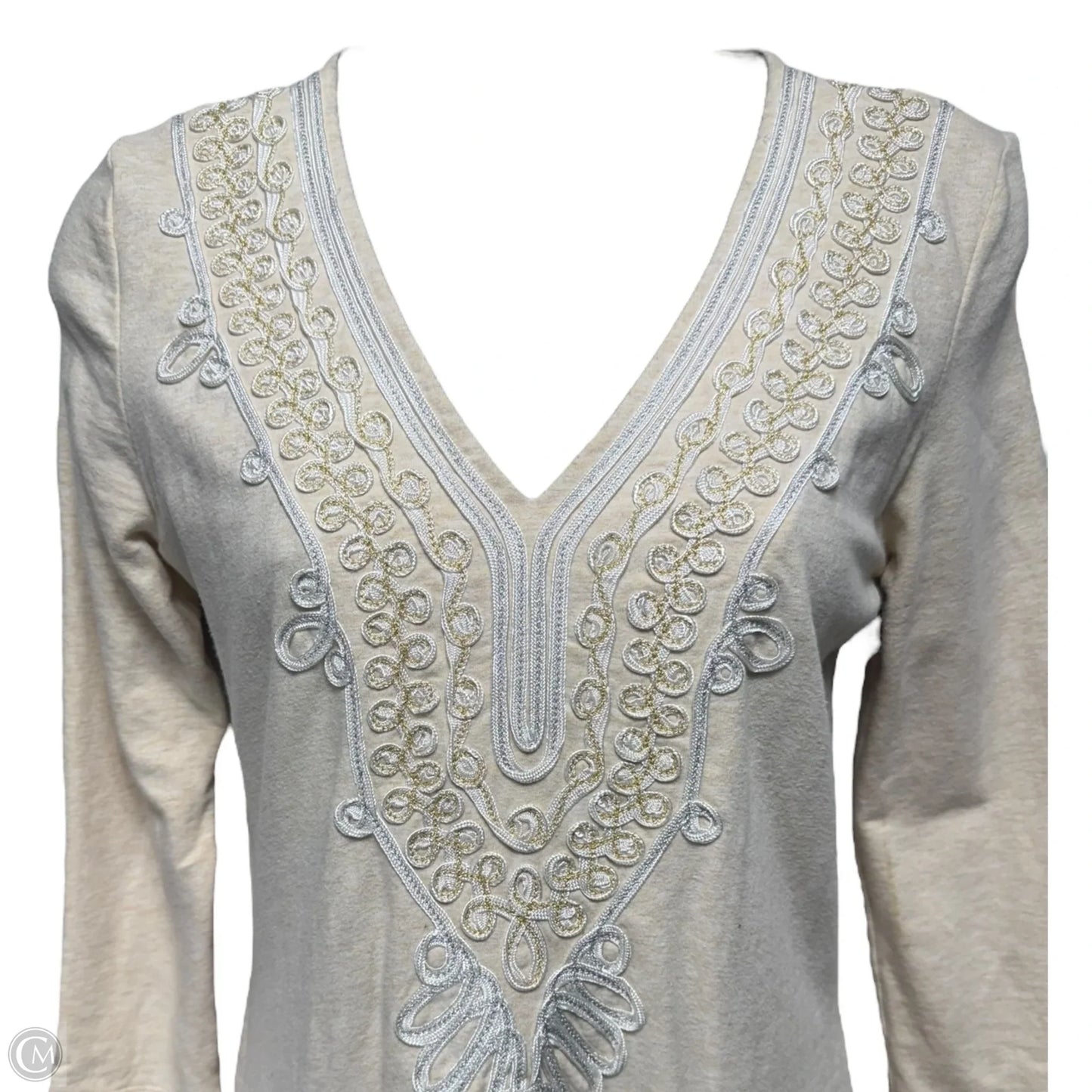 Clarkson Dress Designer By Lilly Pulitzer In Heathered Camel, Size: XS