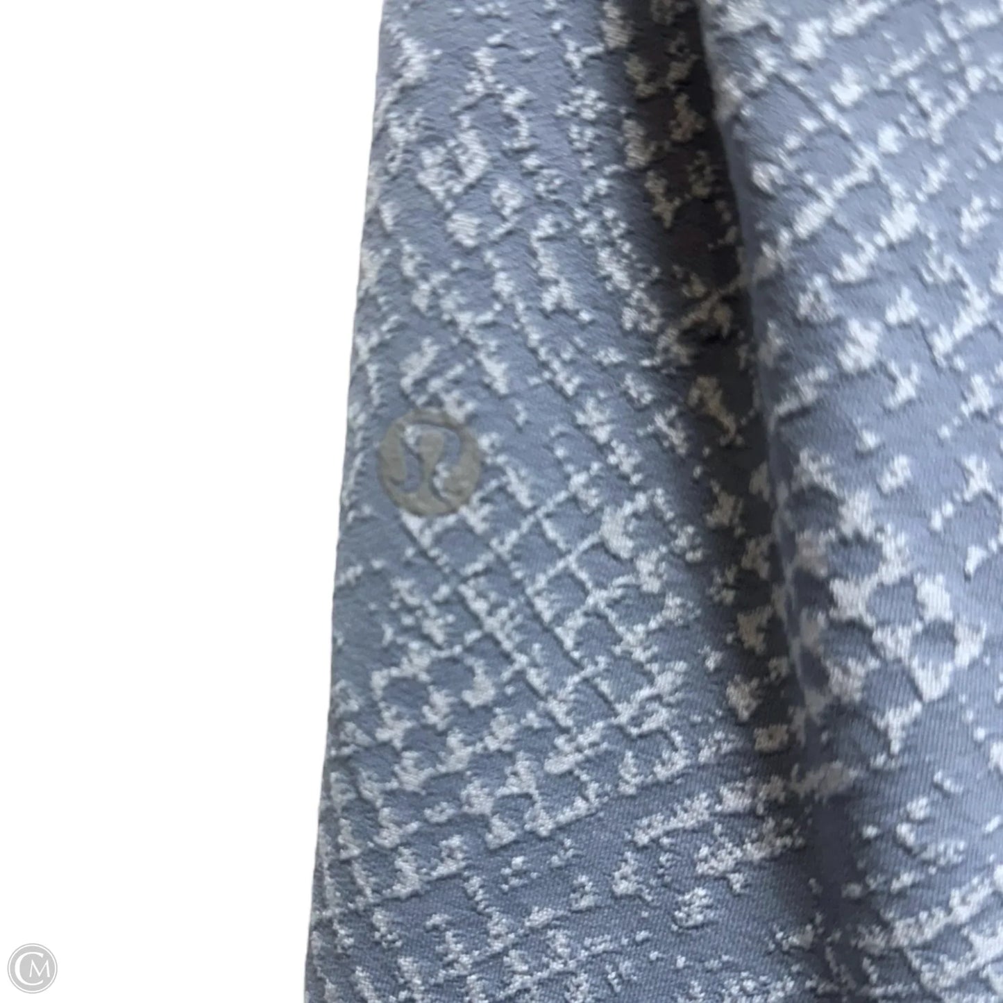 Athletic Leggings By Lululemon In Blue & White, Size: 6