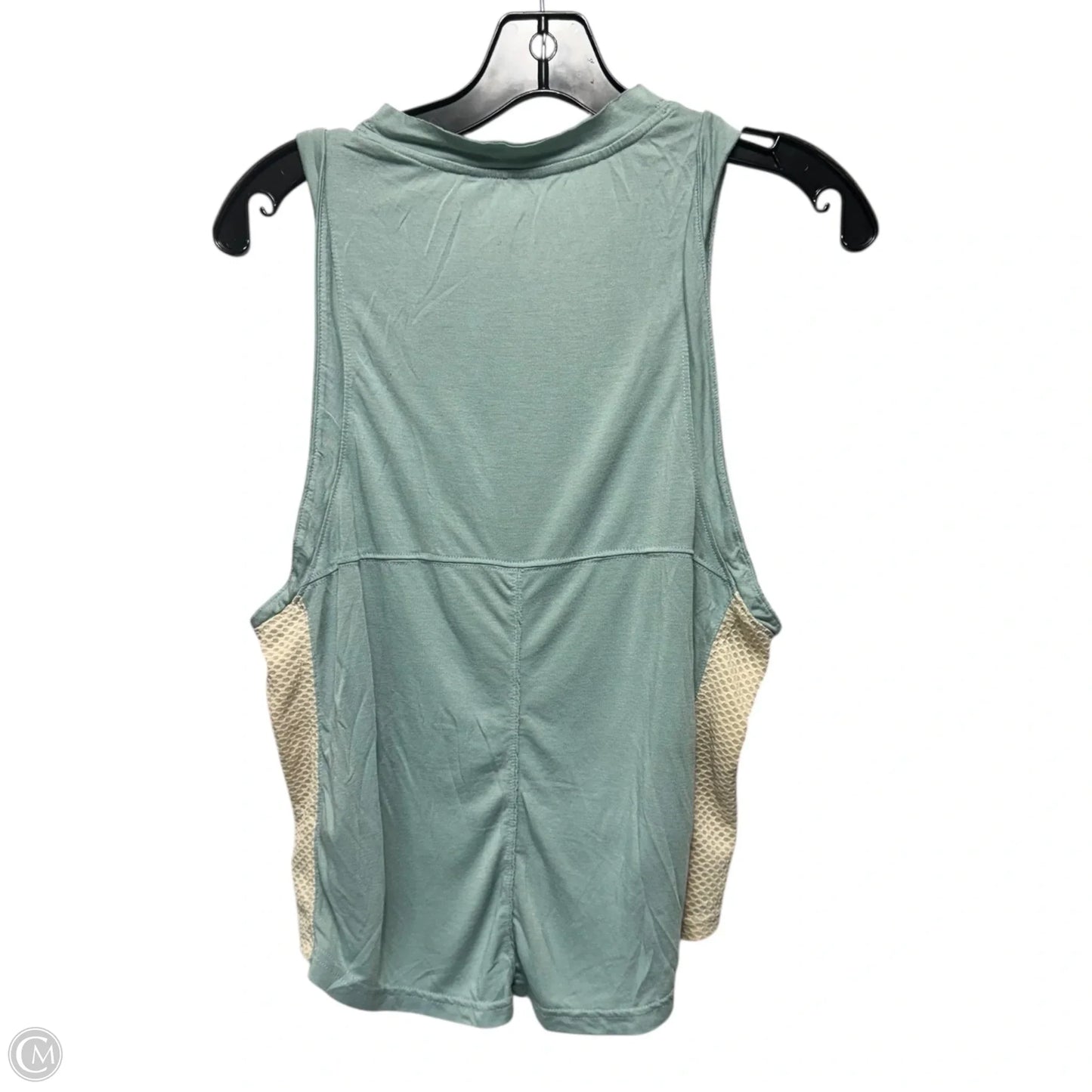 Athletic Tank Top By Free People In Aqua, Size: M