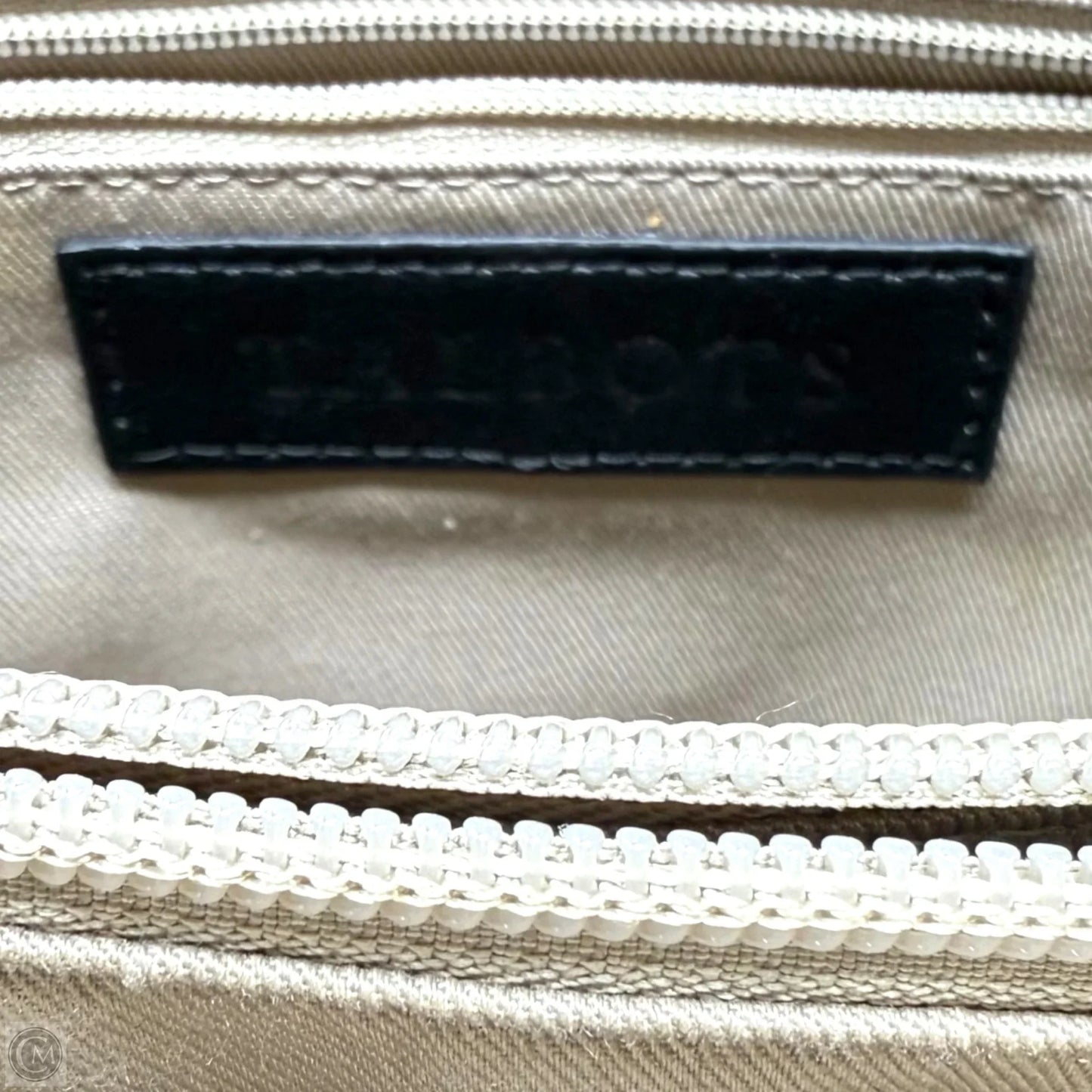 Turnlock Woven Handbag By Talbots, Size: Medium