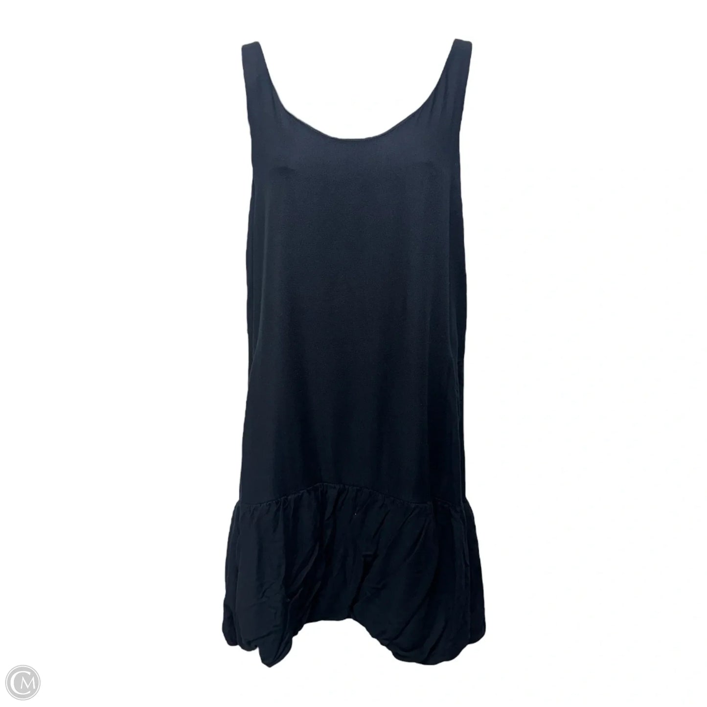 Bubble Hem Dress Designer By Sandro In Navy, Size: S