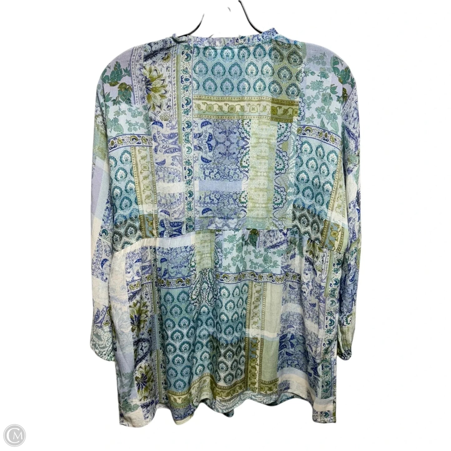Top Long Sleeve By J. Jill In Multi-colored, Size: Xsp