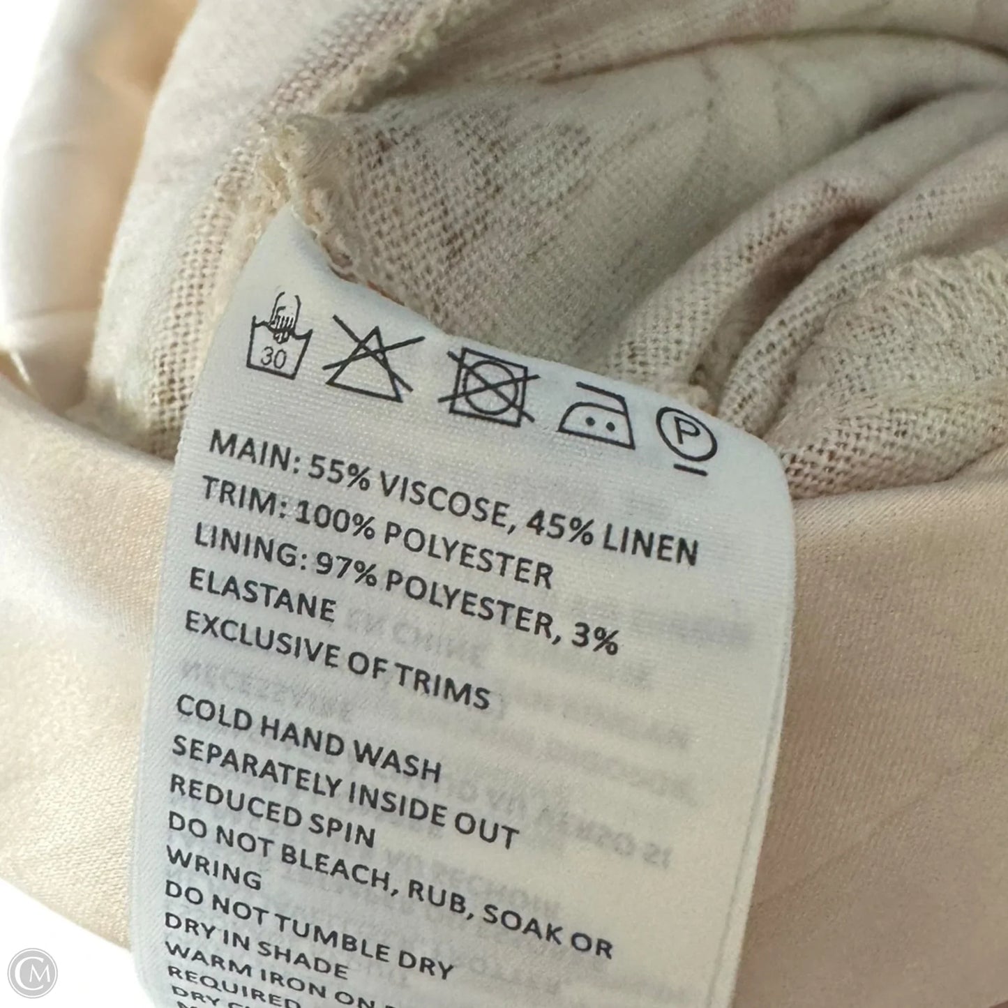 Caitlyn Halter Linen Blend Off Shoulder Ruffle Dress Casual Short By Bardot In Floral Print, Size: Xs