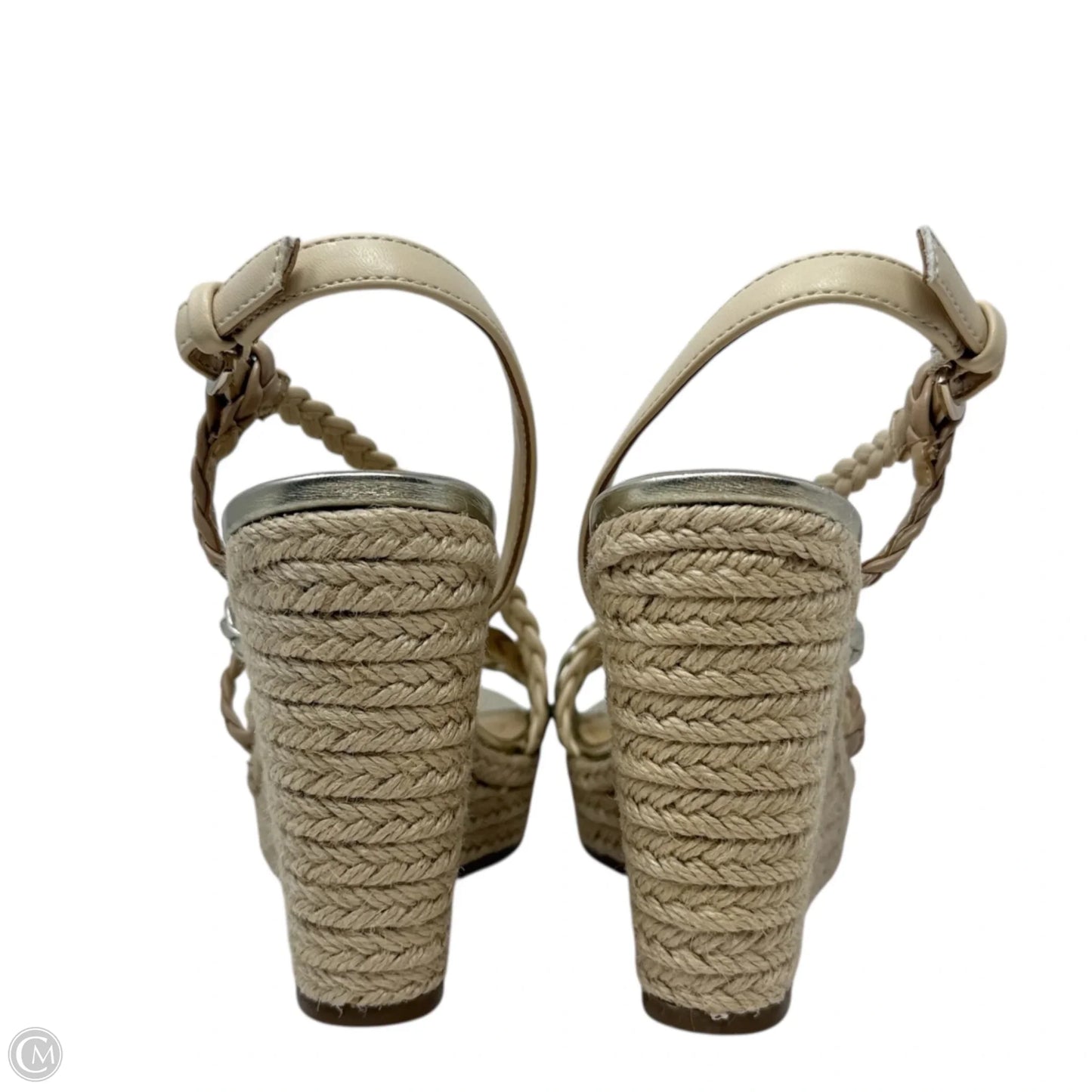 Halsee Espadrille Wedge Sandals By Nine West In Multi-colored, Size: 7