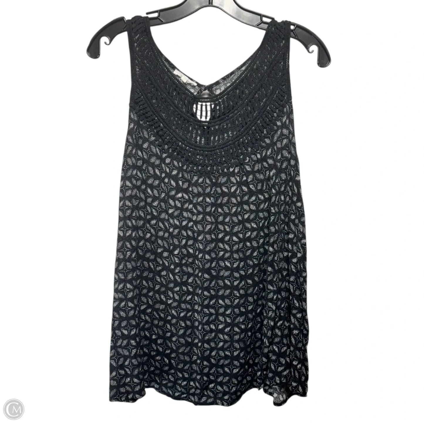 Top Sleeveless By Maurices In Black & White, Size: 2x