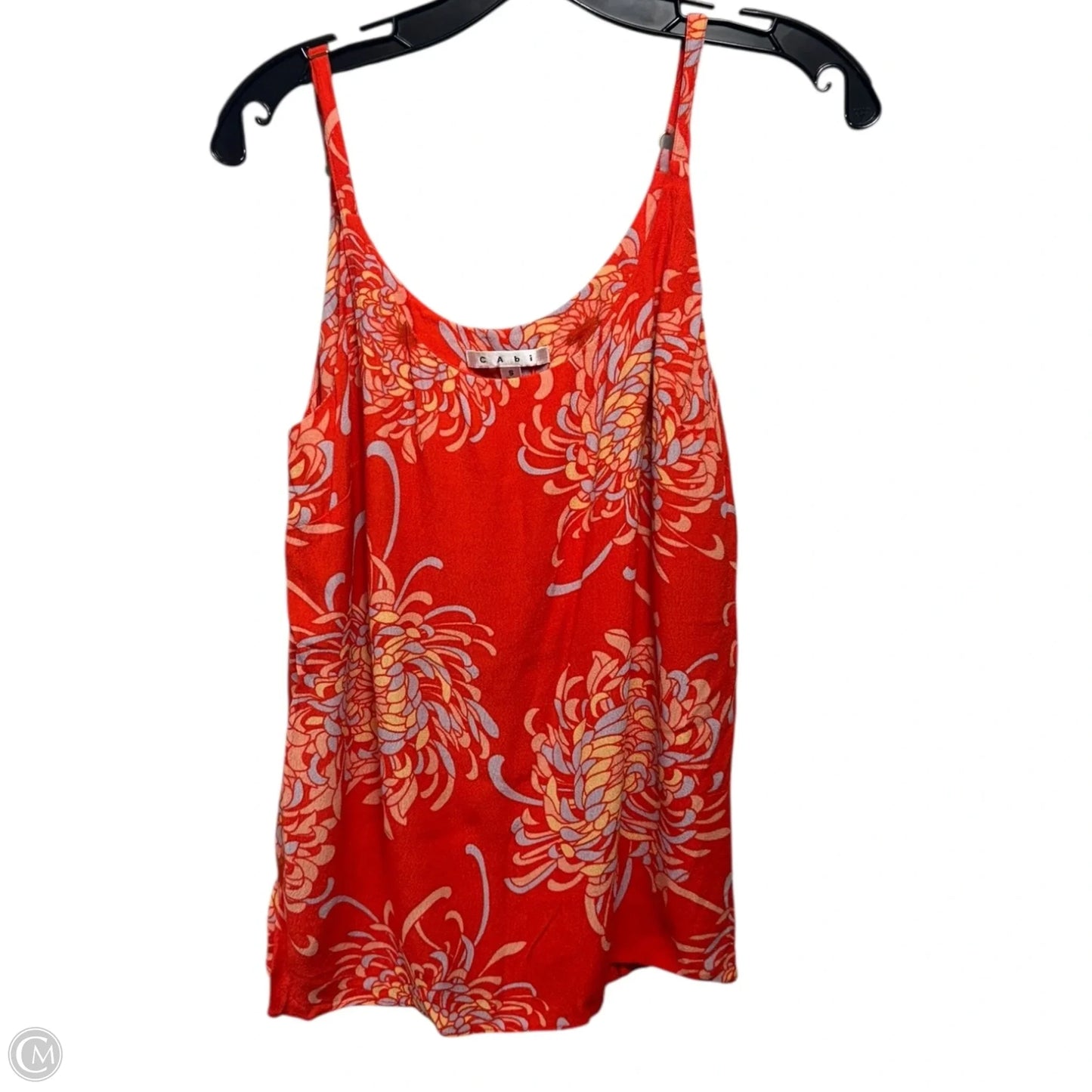 Top Sleeveless By Cabi In Multi-colored, Size: S