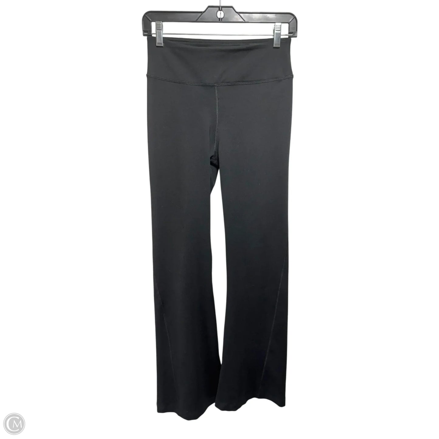 Flared Athletic Leggings By Gaiam In Black, Size: S
