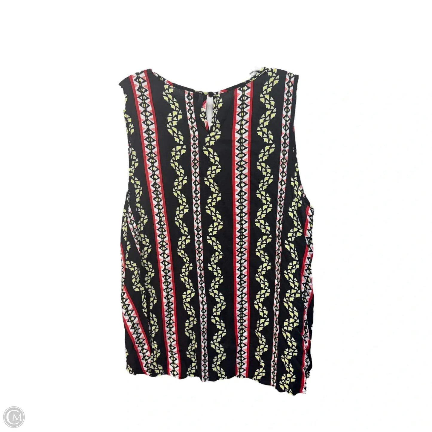 Top Sleeveless By New Direction In Multi-colored, Size: 2x