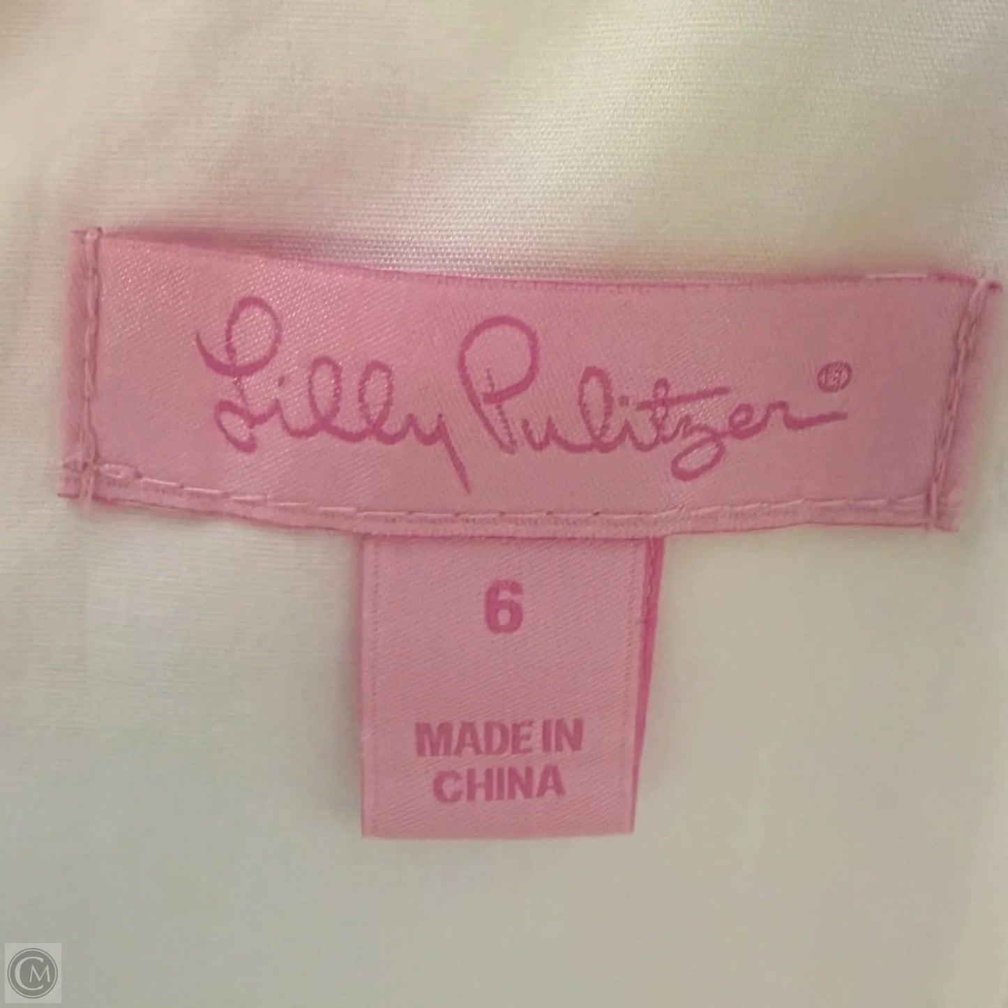 Sarafina Dress Designer By Lilly Pulitzer In Resort White Big Garden By The Sea, Size: 6