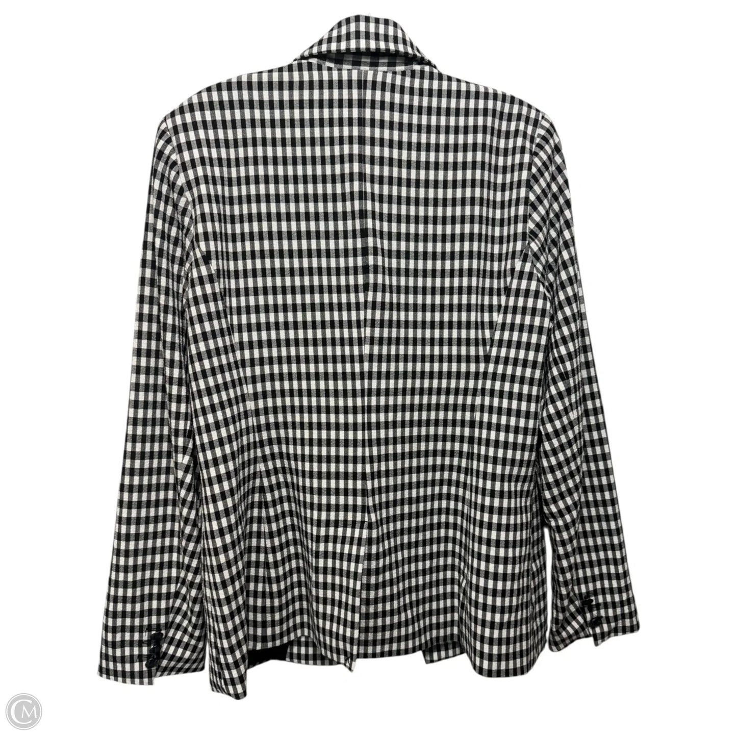 Blazer By Madison D’Amelie In Black & White, Size: L