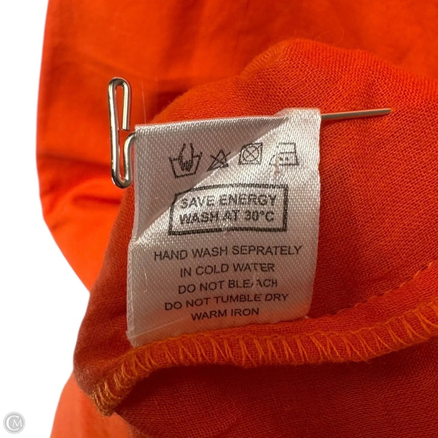 Audrey Midi Dress By Anna Cate In Hot Orange, Size: L