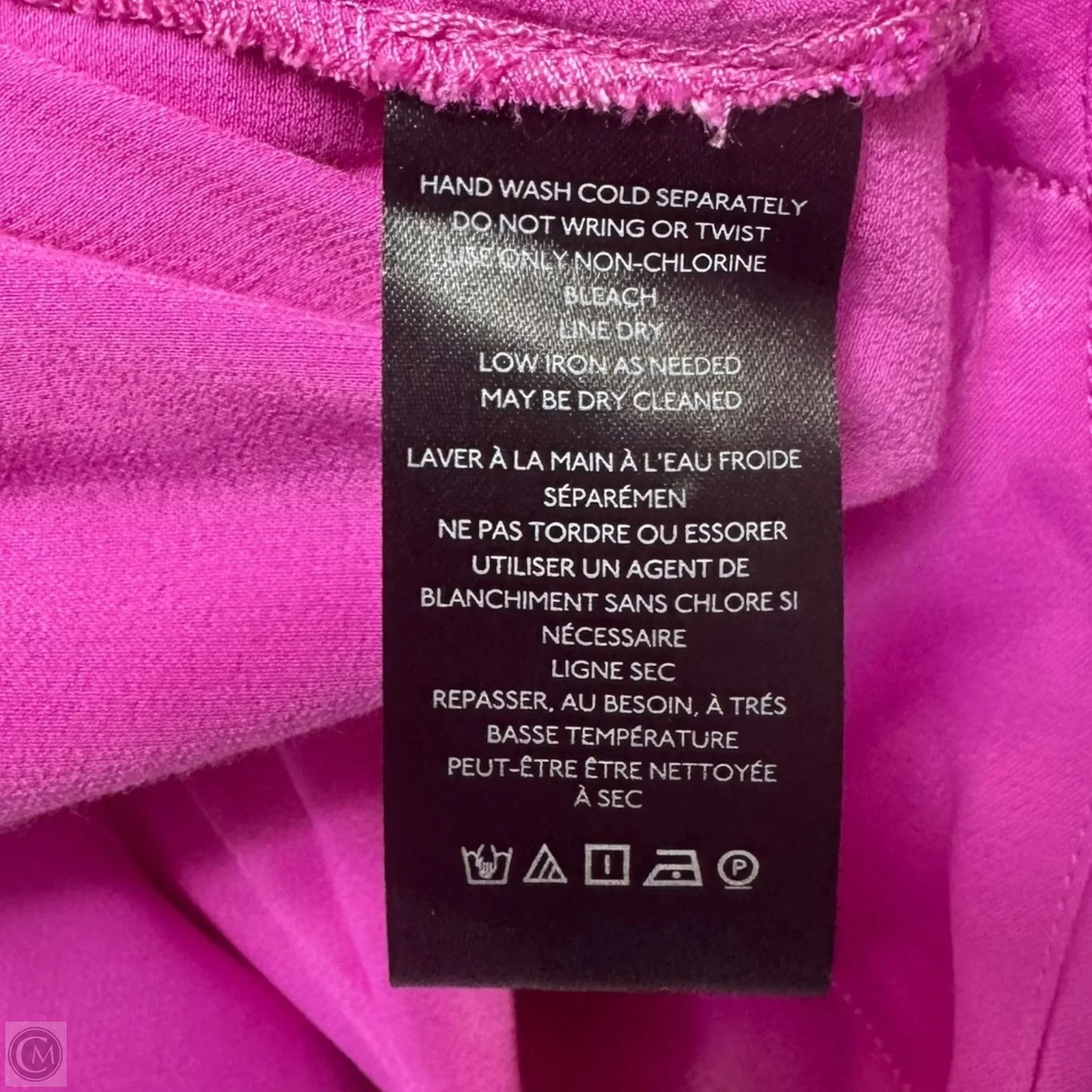 Silky Shirt Dress By Pilcro In Pink, Size: 4