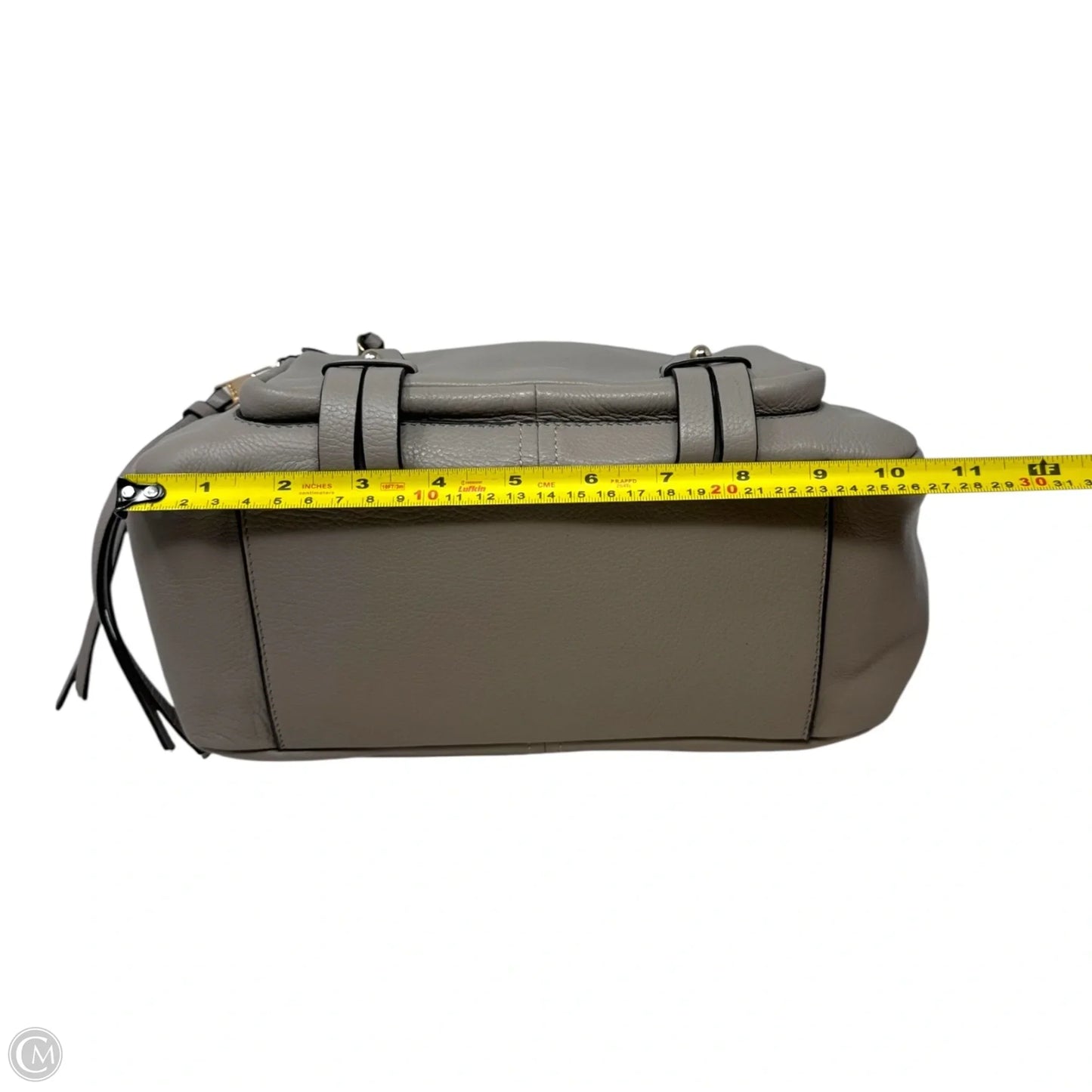 Ellie Satchel Handbag Leather By Lodis, Size: Medium