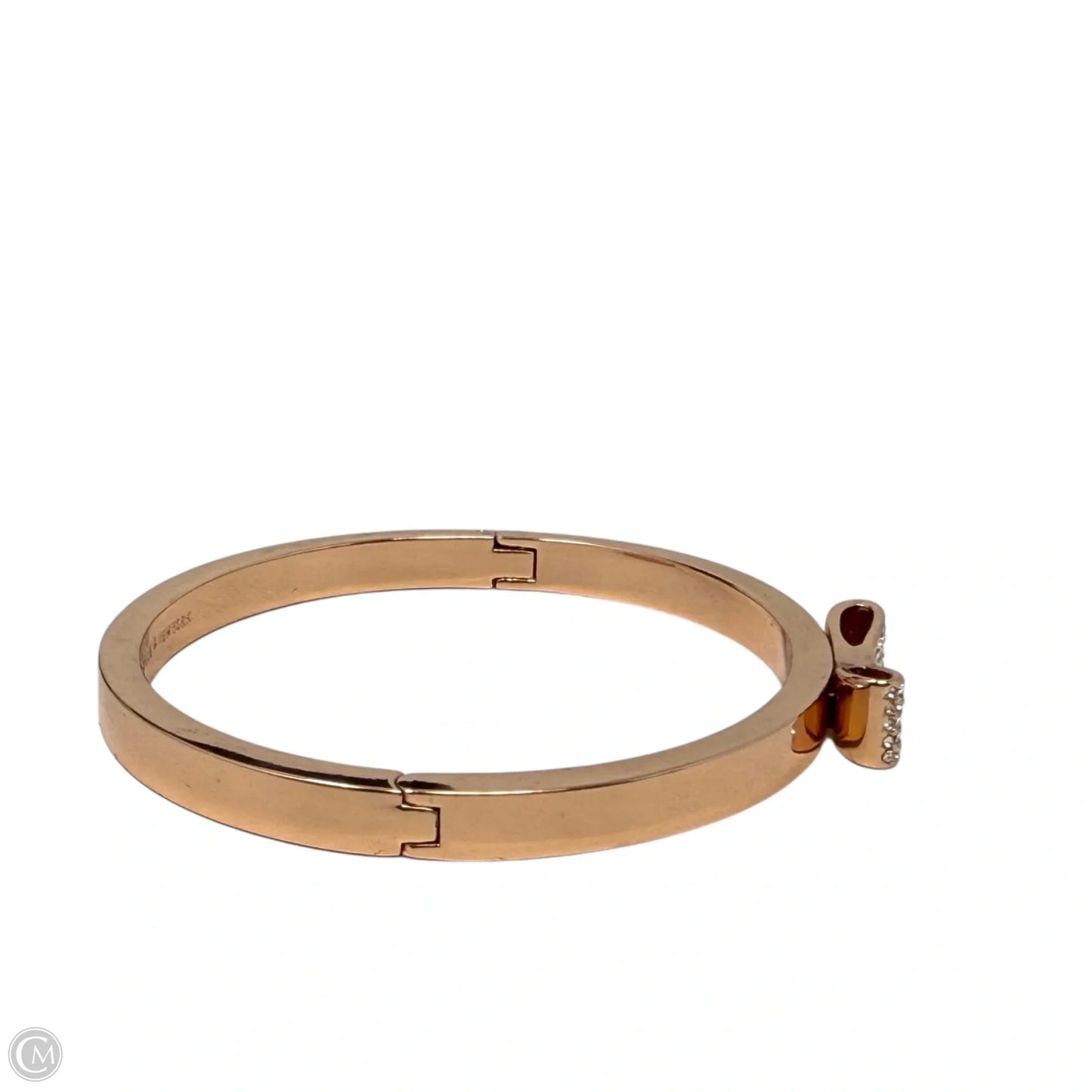 Ready Set Bow Pave Bow Bangle Bracelet Designer By Kate Spade