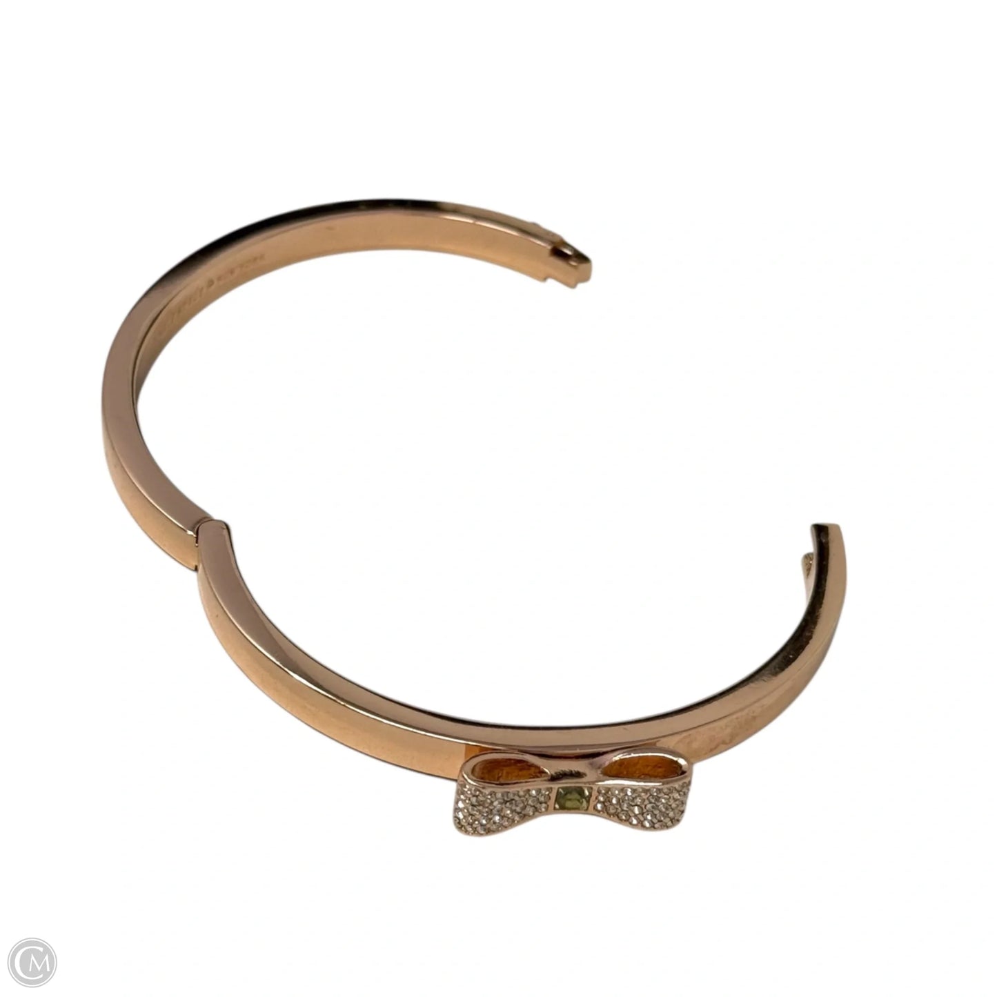Ready Set Bow Pave Bow Bangle Bracelet Designer By Kate Spade