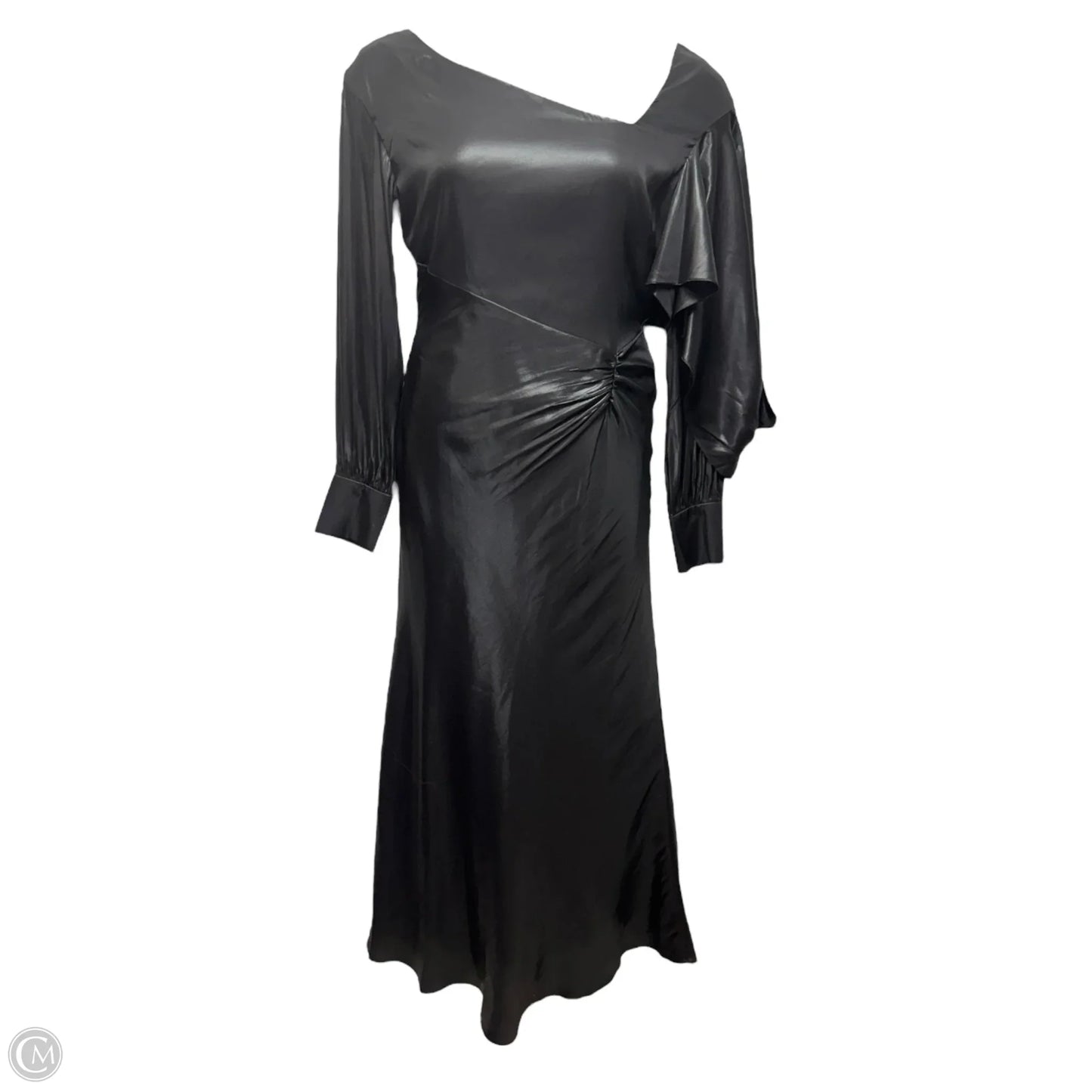 Runway Wylie Midi Dress By Bcbgmaxazria In Black, Size: M