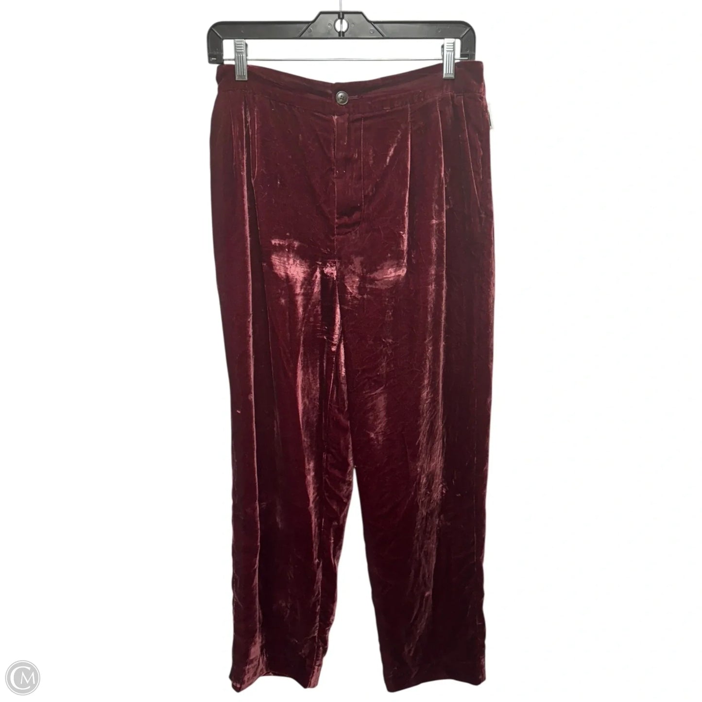 Velvet Pants Lounge Unbranded In Red, Size: M