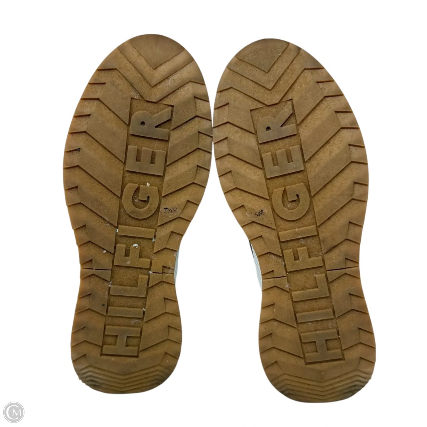 Jenko Cold Weather Booties By Tommy Hilfiger In Black & Tan, Size: 7.5