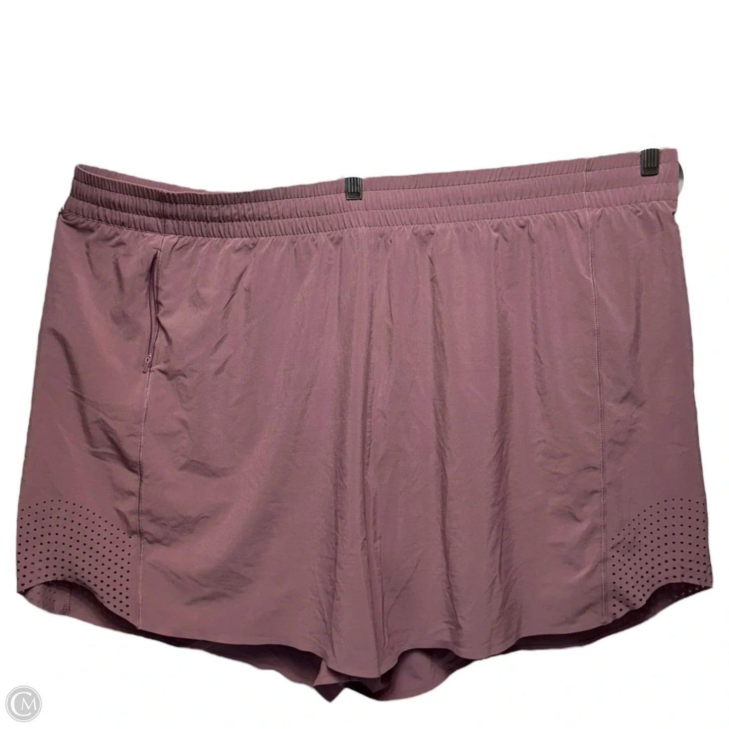 Athletic Shorts By Athleta In Mauve, Size: 3x