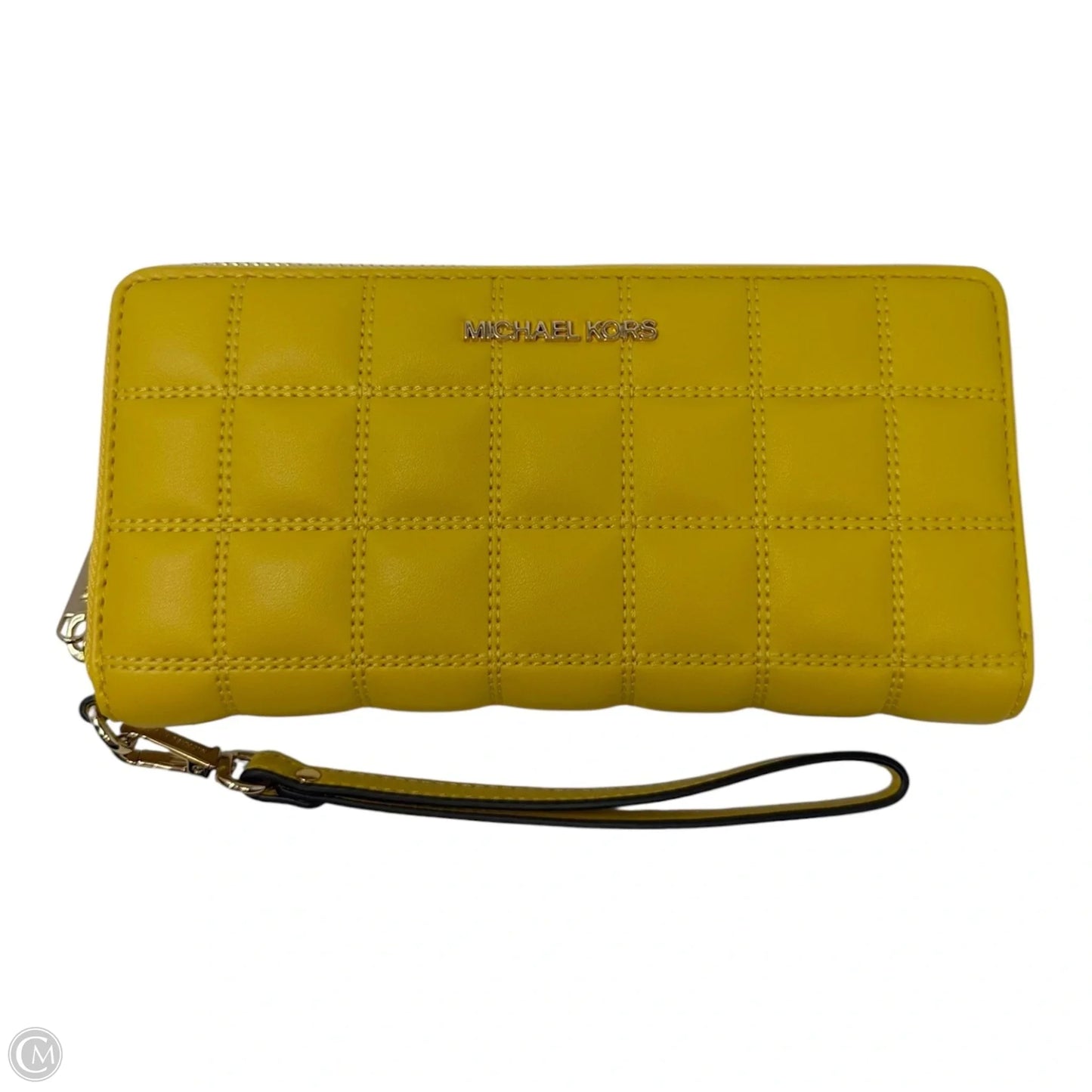 Jet Set Quilted Wristlet Designer By Michael Kors, Size: Medium